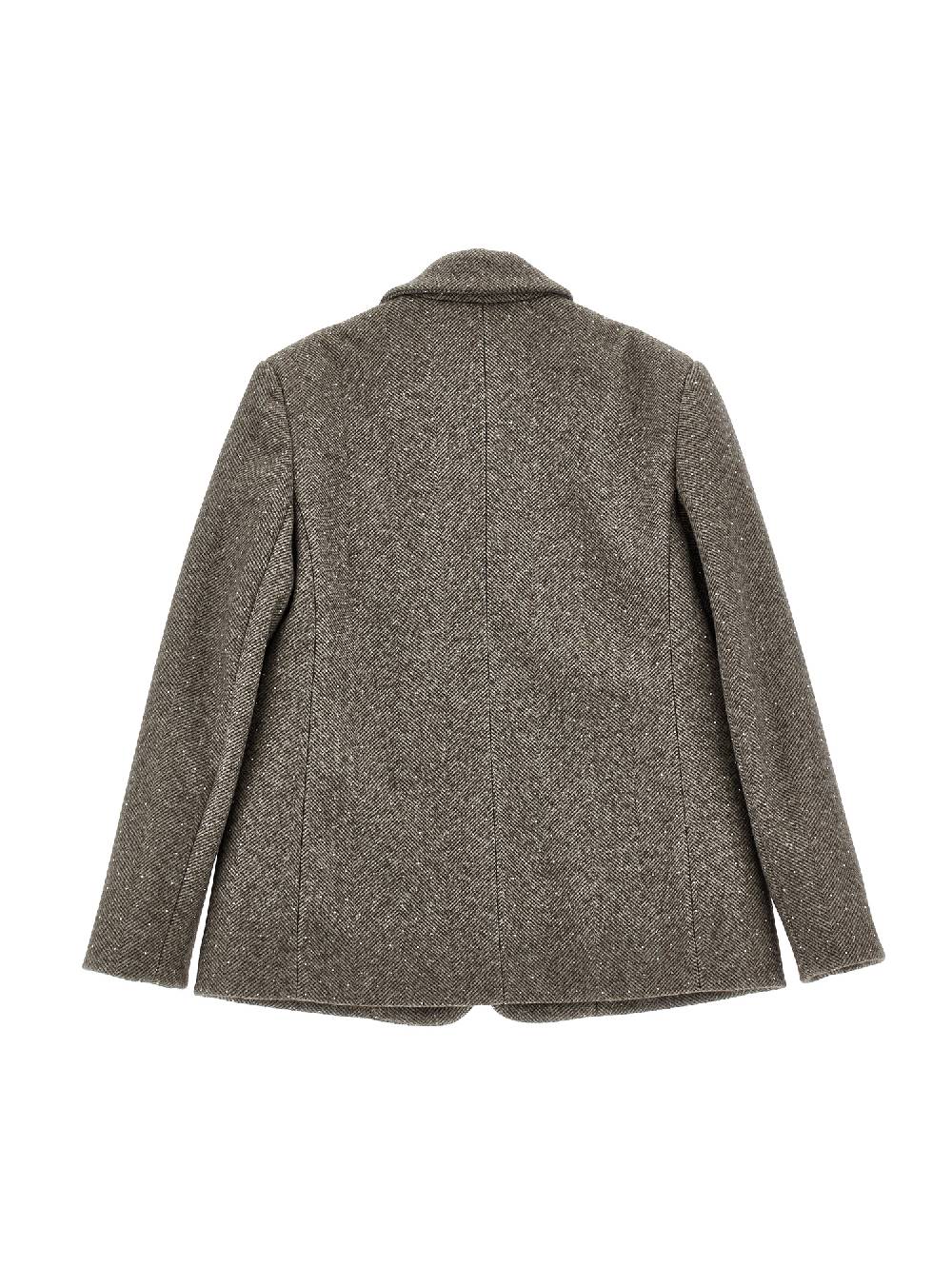 Monnalisa Blazer Velour Con Strass