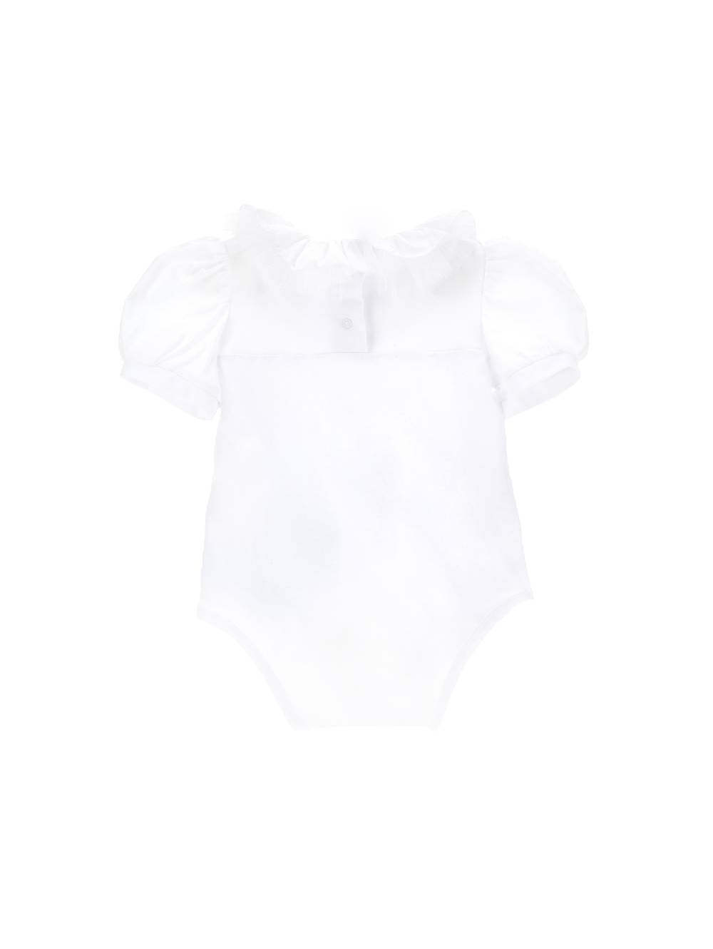 Monnalisa Body Camicia Con Maniche A Palloncino
