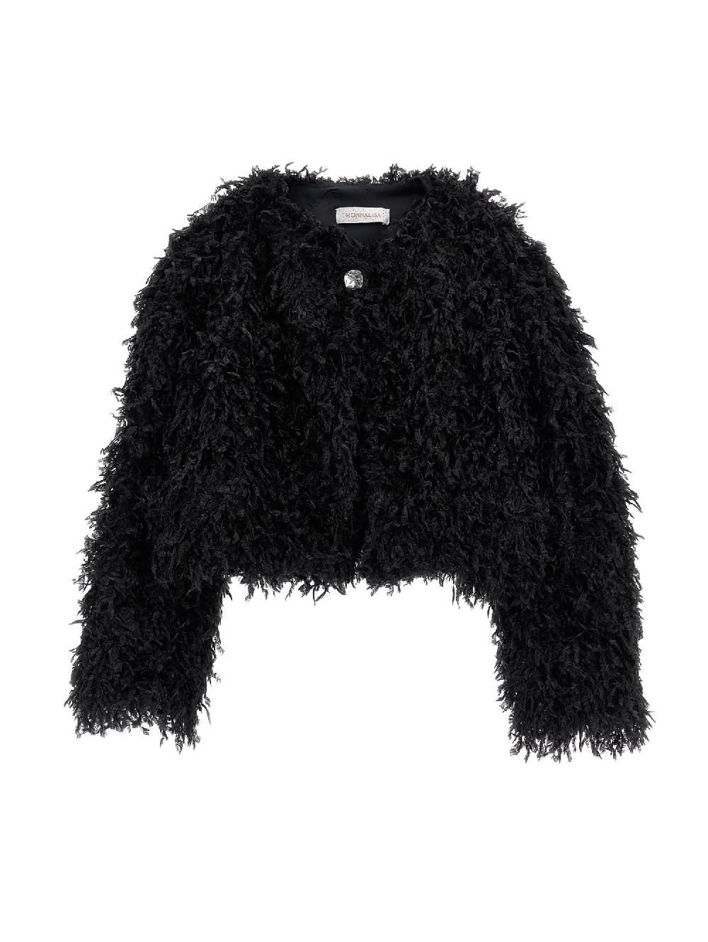 Monnalisa Bolero effetto piumette