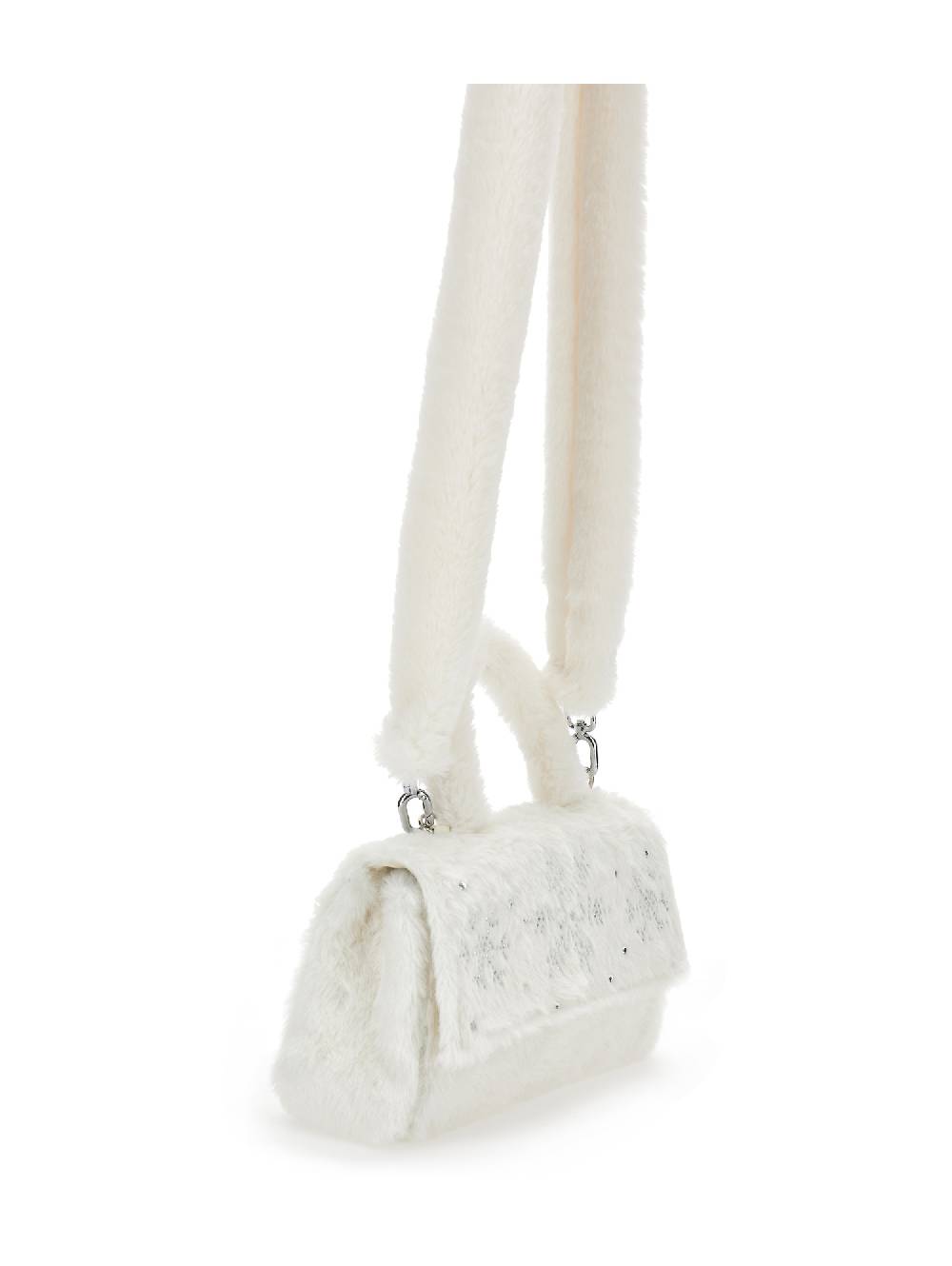 Monnalisa Borsa Peluche Con Strass