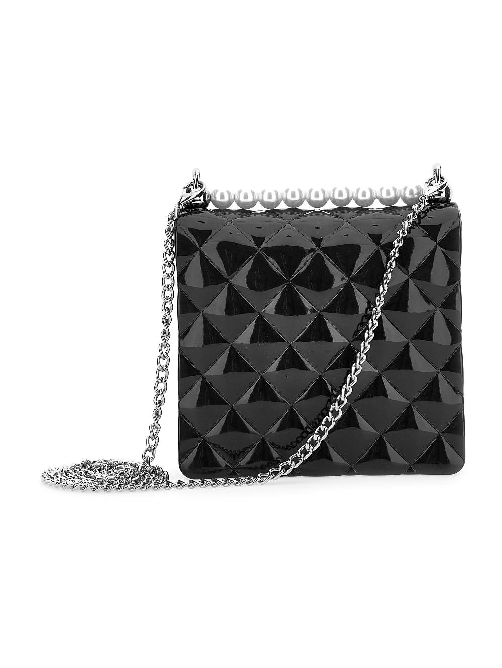 Monnalisa Borsa PVC Con Perle