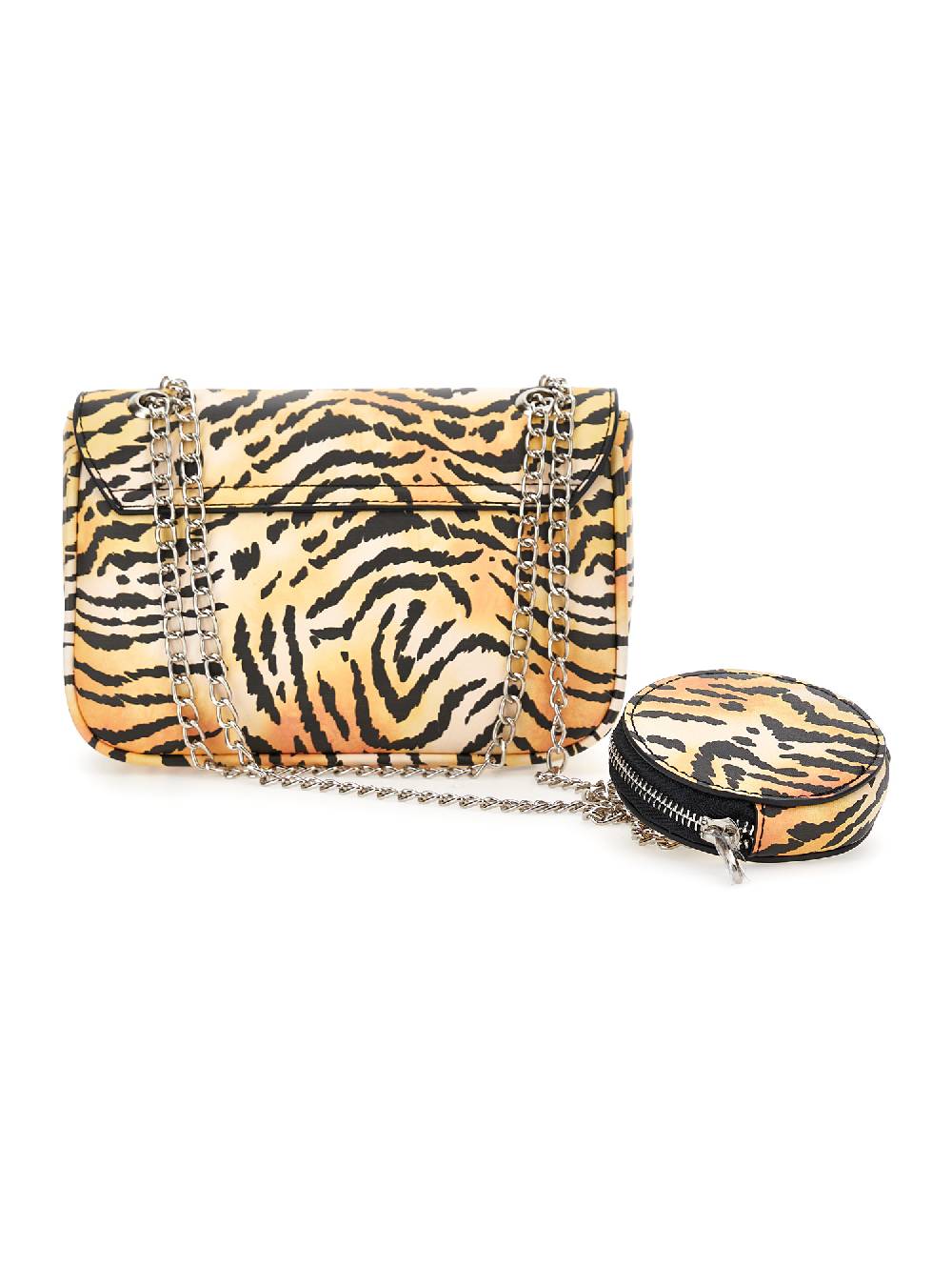 Monnalisa Borsa Tracolla Tessuto Spalmato