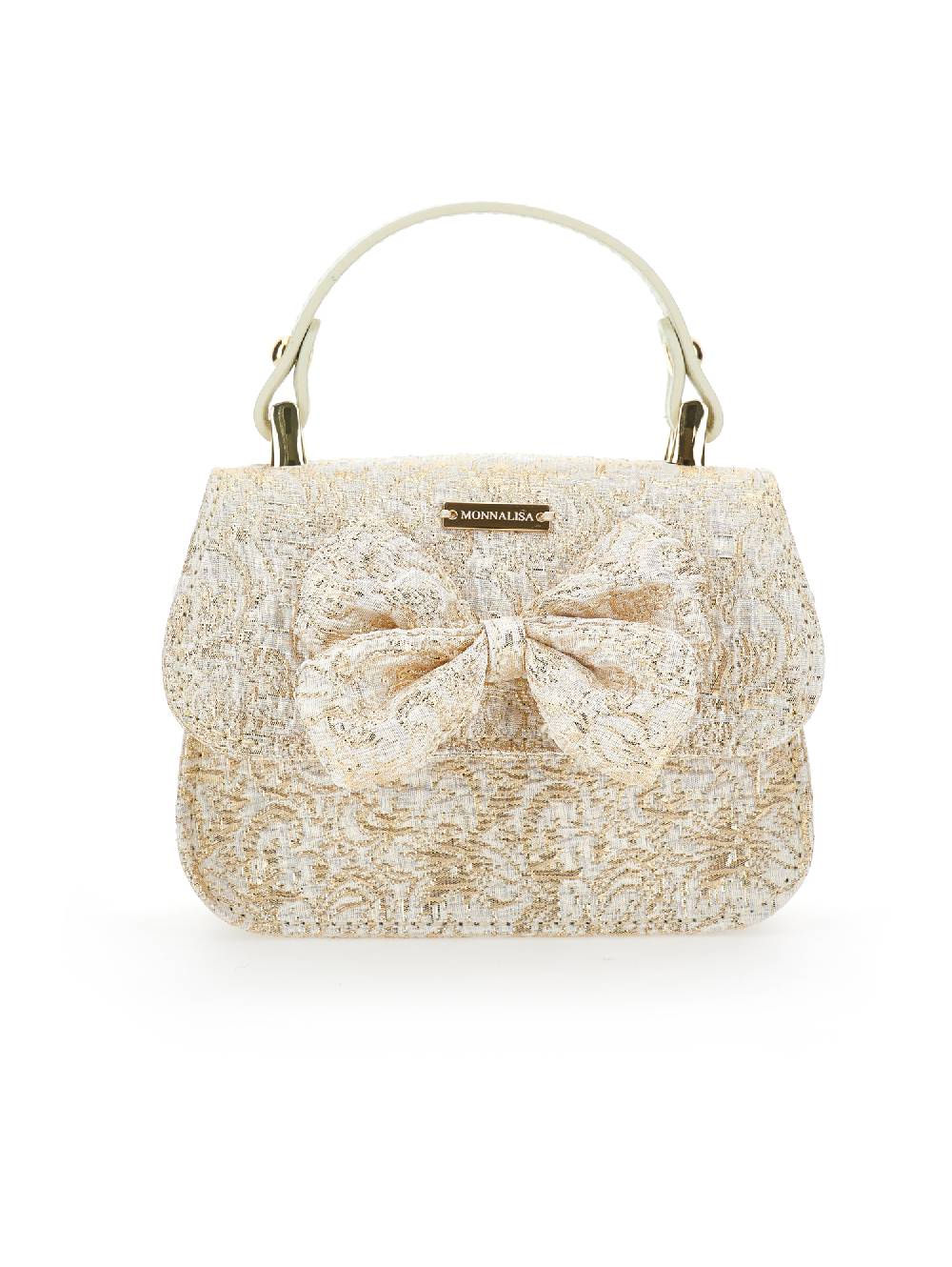 Monnalisa Borsetta broccato lurex