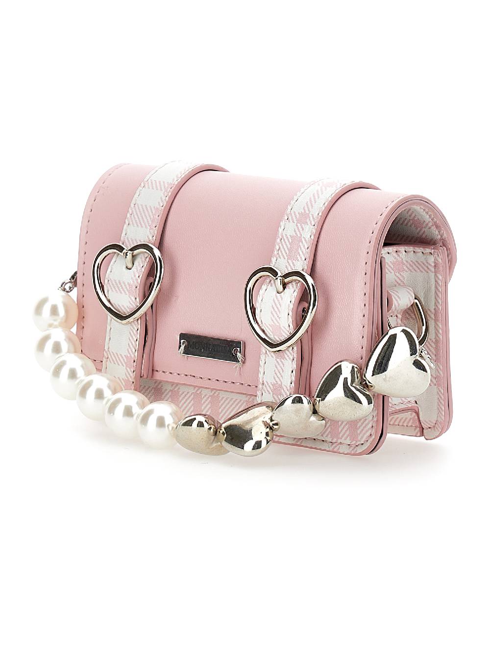 Monnalisa Borsina Bicolor Con Perle
