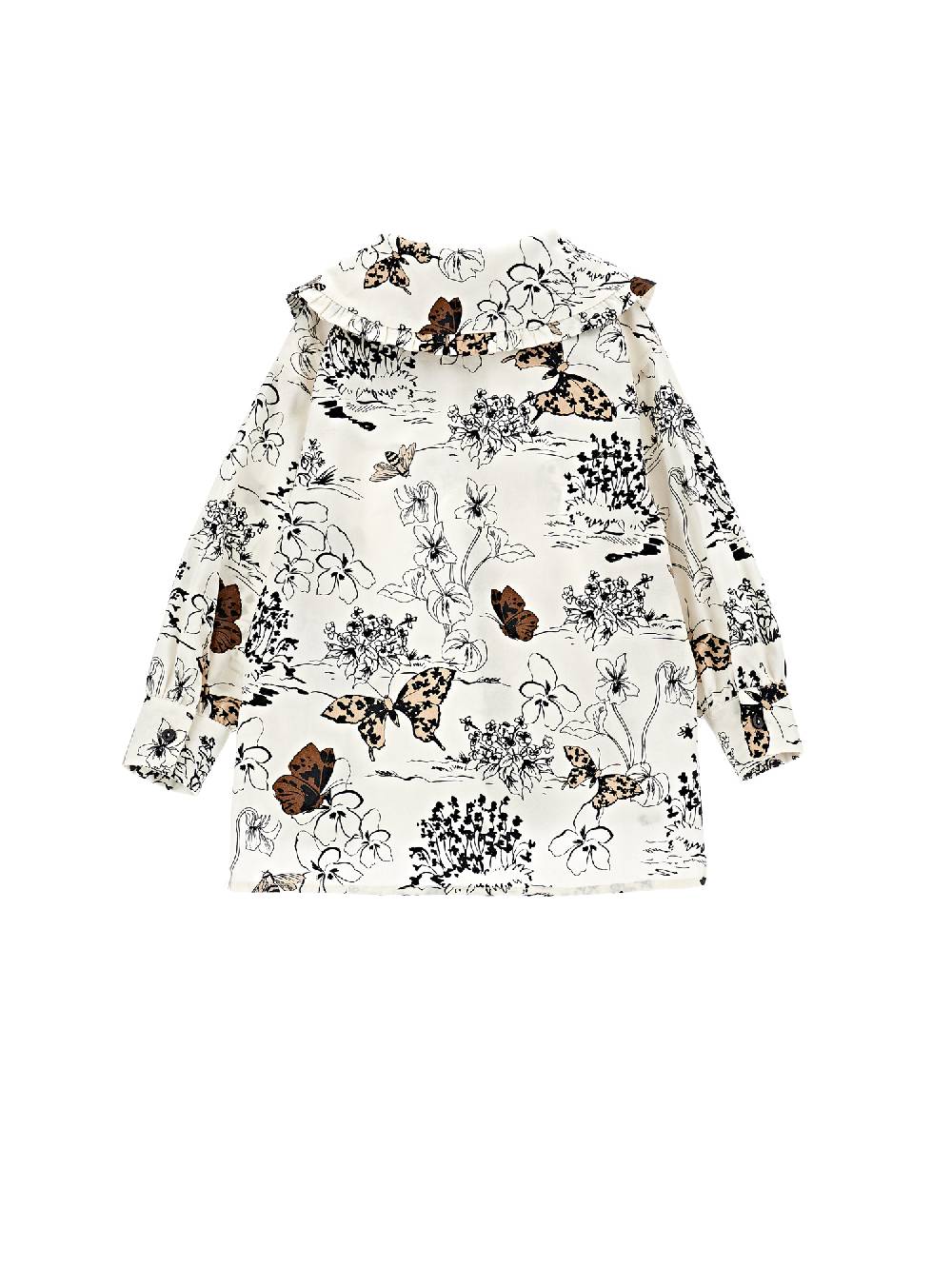 Monnalisa Camicia Con Maxicolletto