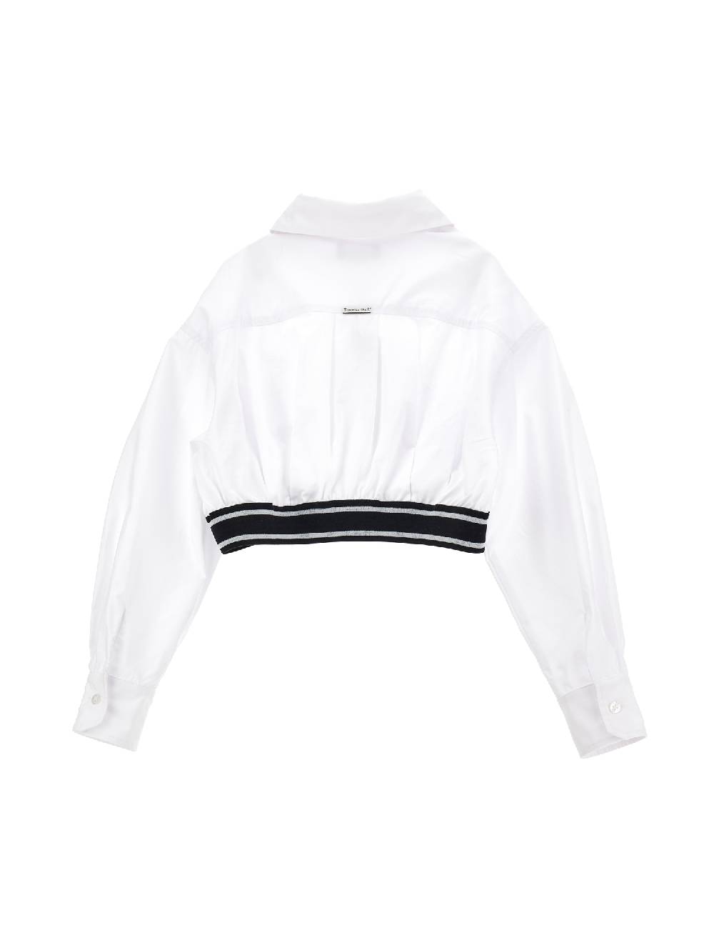 Monnalisa Camicia Cotone Effetto Bomber