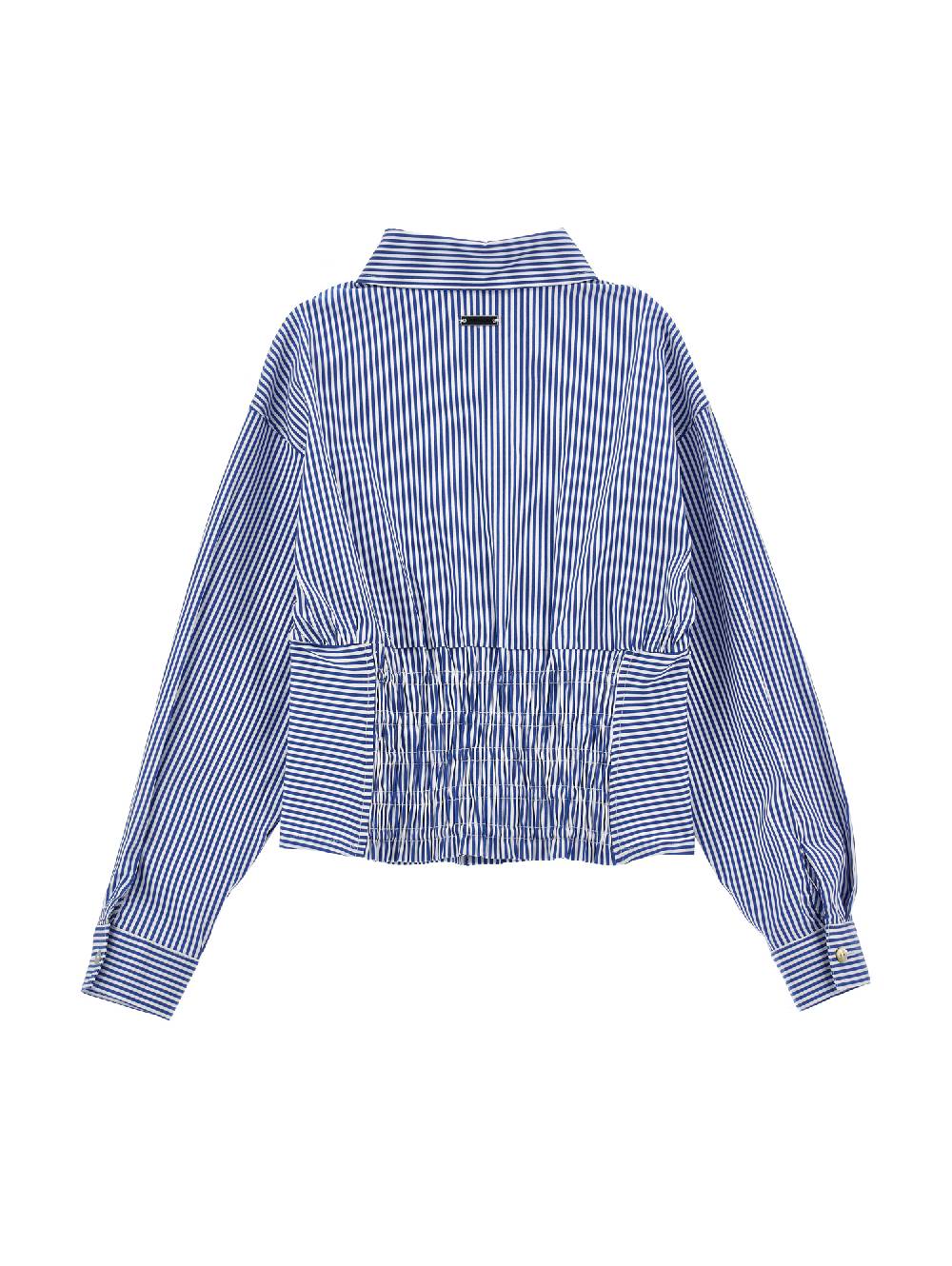 Monnalisa Camicia Fashion Tessuto Bacchettina