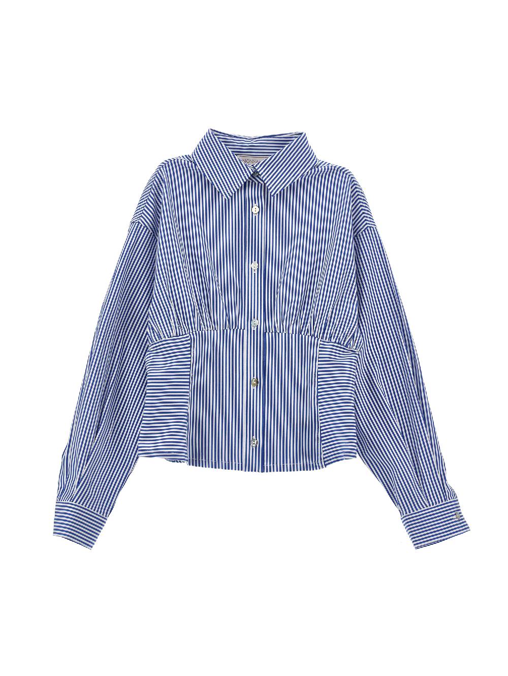 Monnalisa Camicia fashion tessuto bacchettina