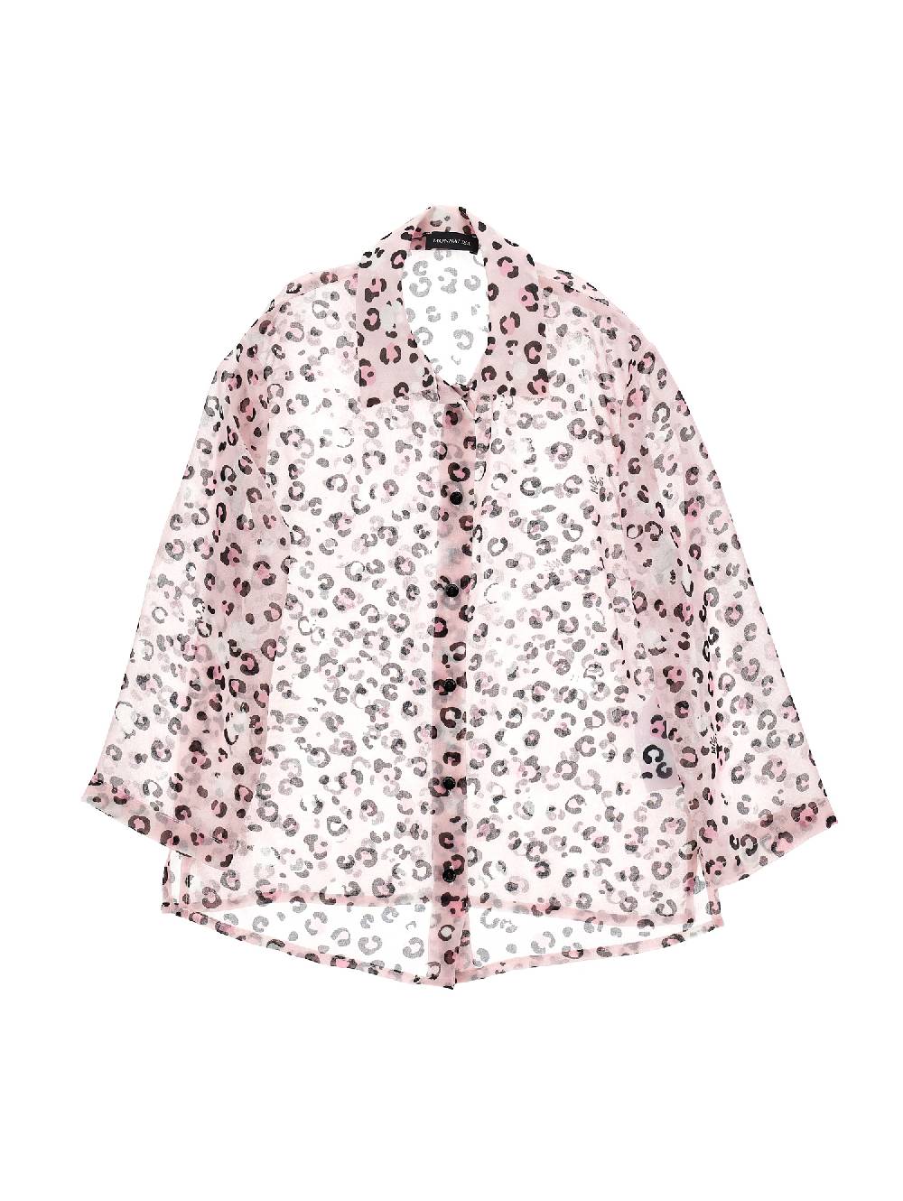 Monnalisa Camicia georgette stampata