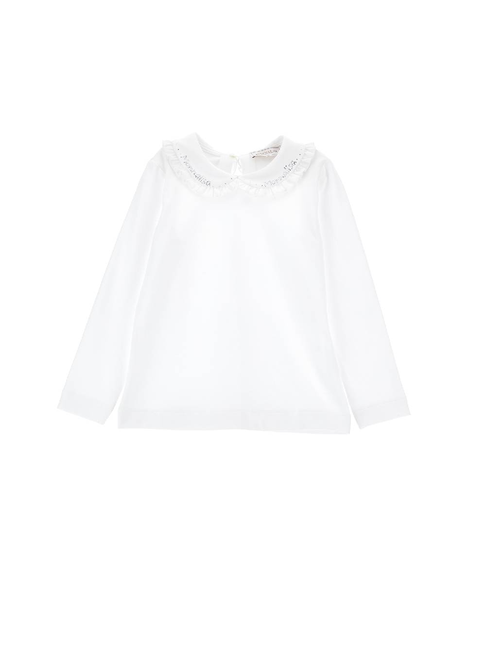 Monnalisa Camicia jersey con ruches