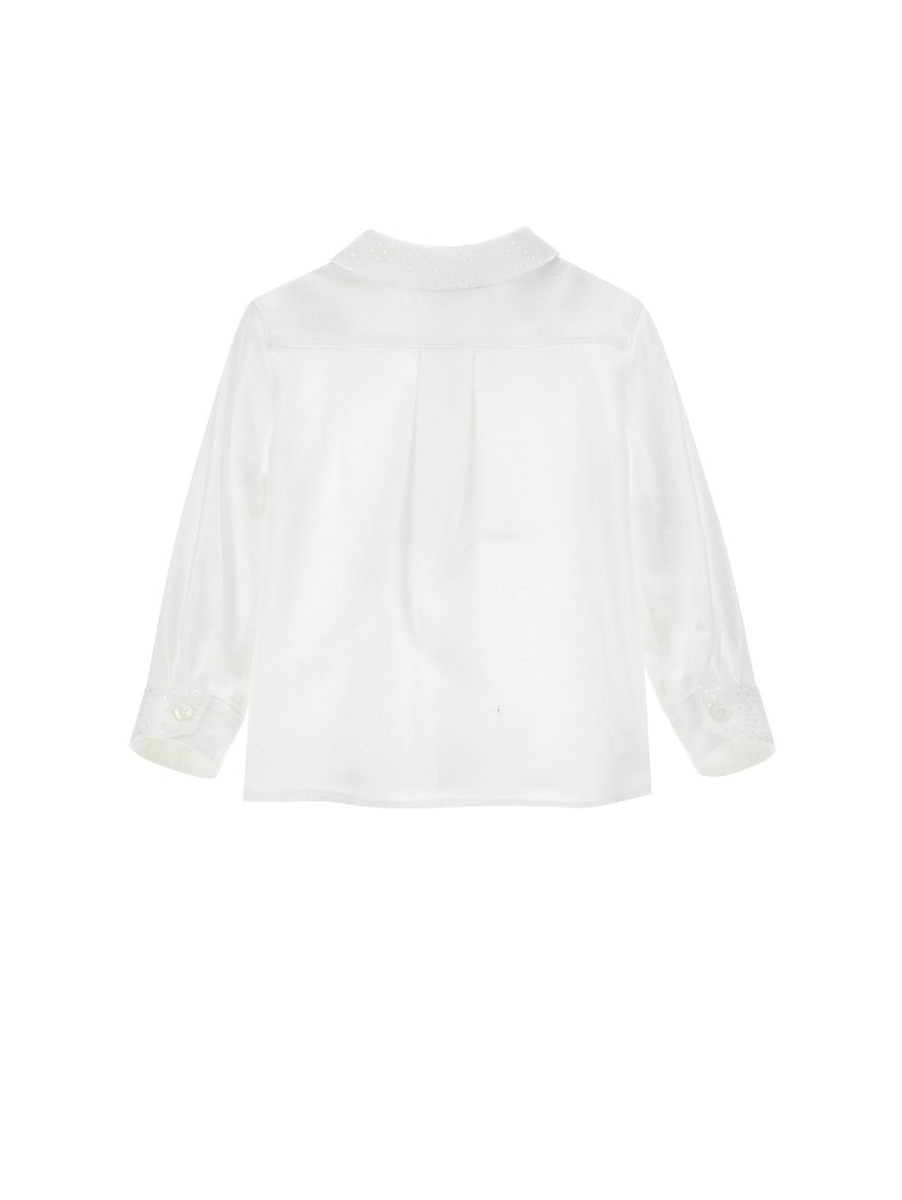 Monnalisa Camicia Piquet Con Papillon