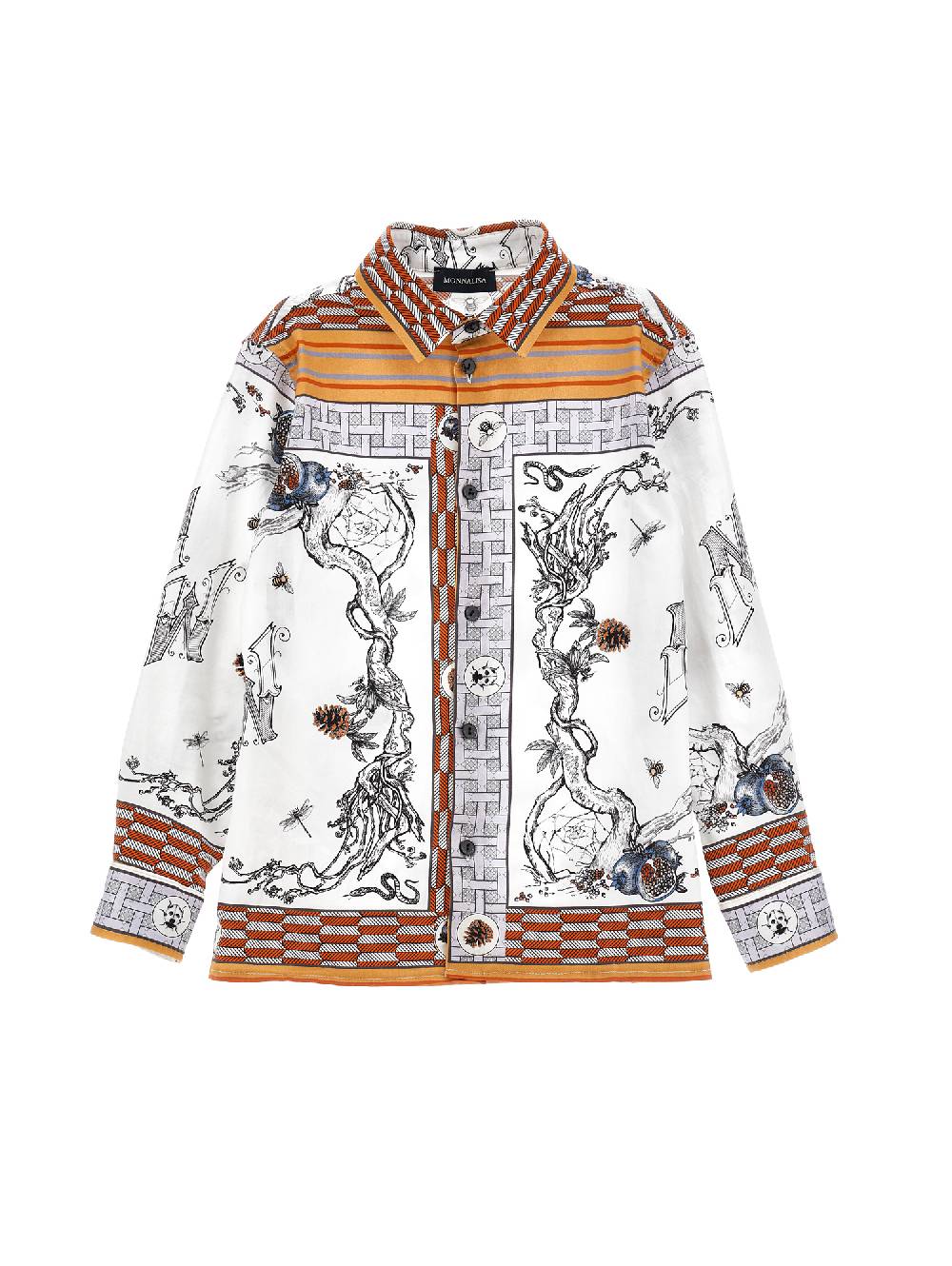 Monnalisa Camicia raso stampata