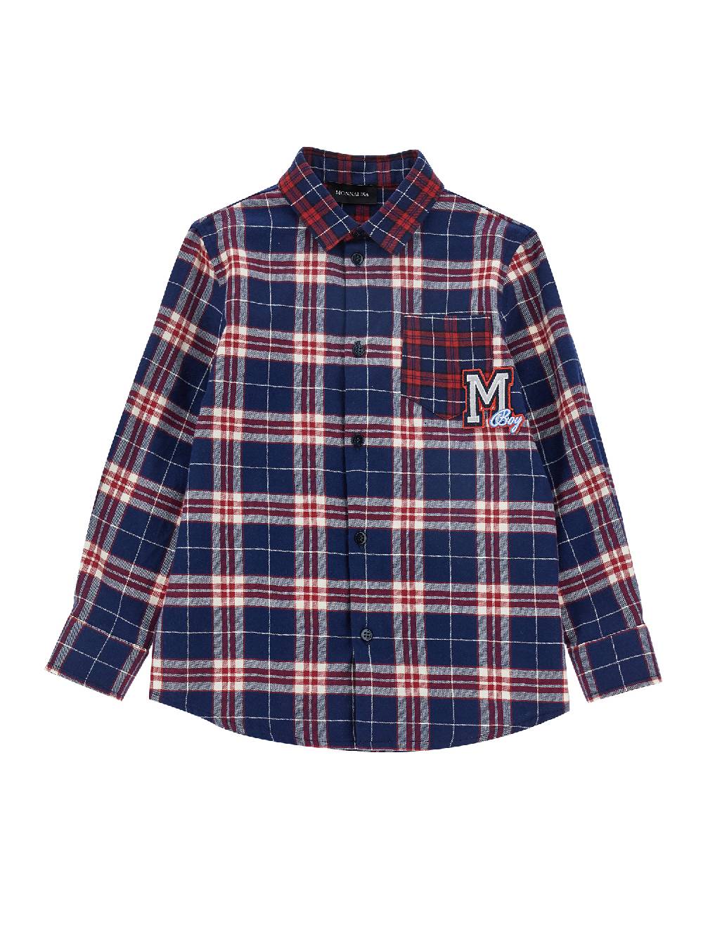 Monnalisa Camicia tartan boy