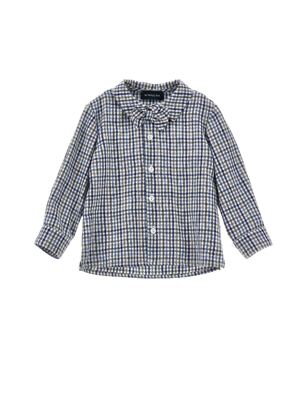 Monnalisa Camicia vaiella check