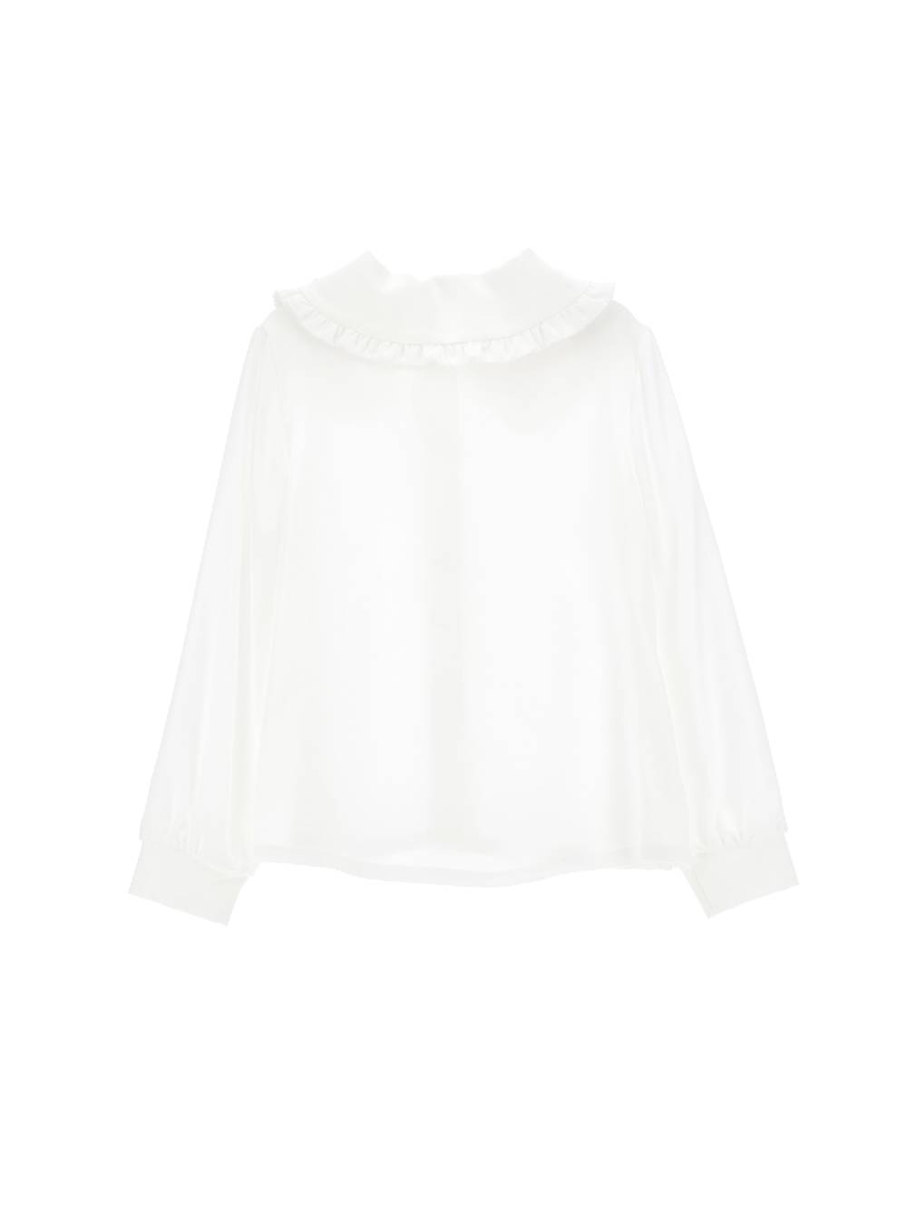 Monnalisa Camicia Viscosa Ricamata