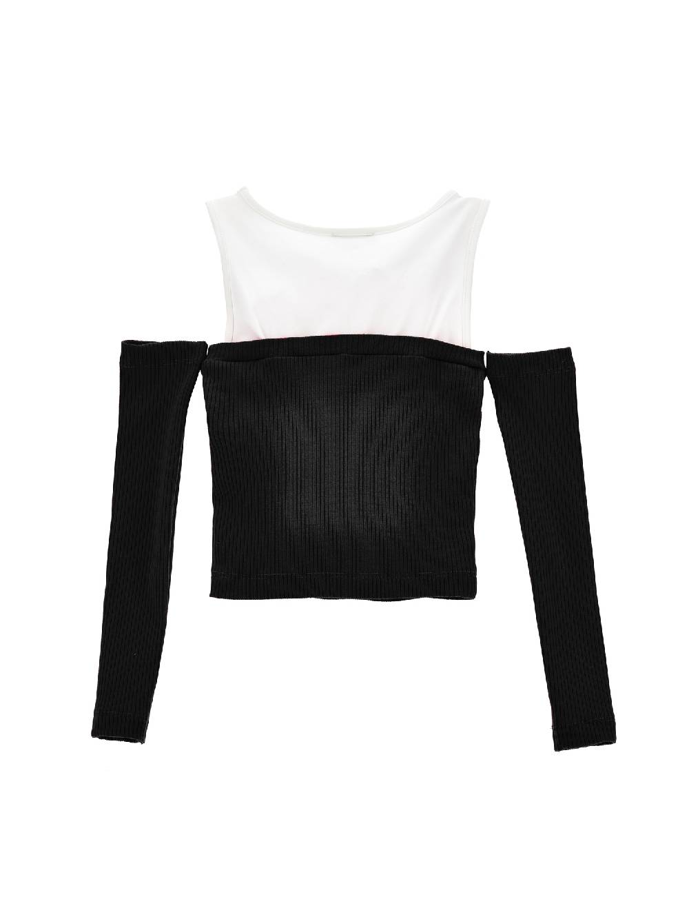 Monnalisa Canotta Jersey Con Manicotti