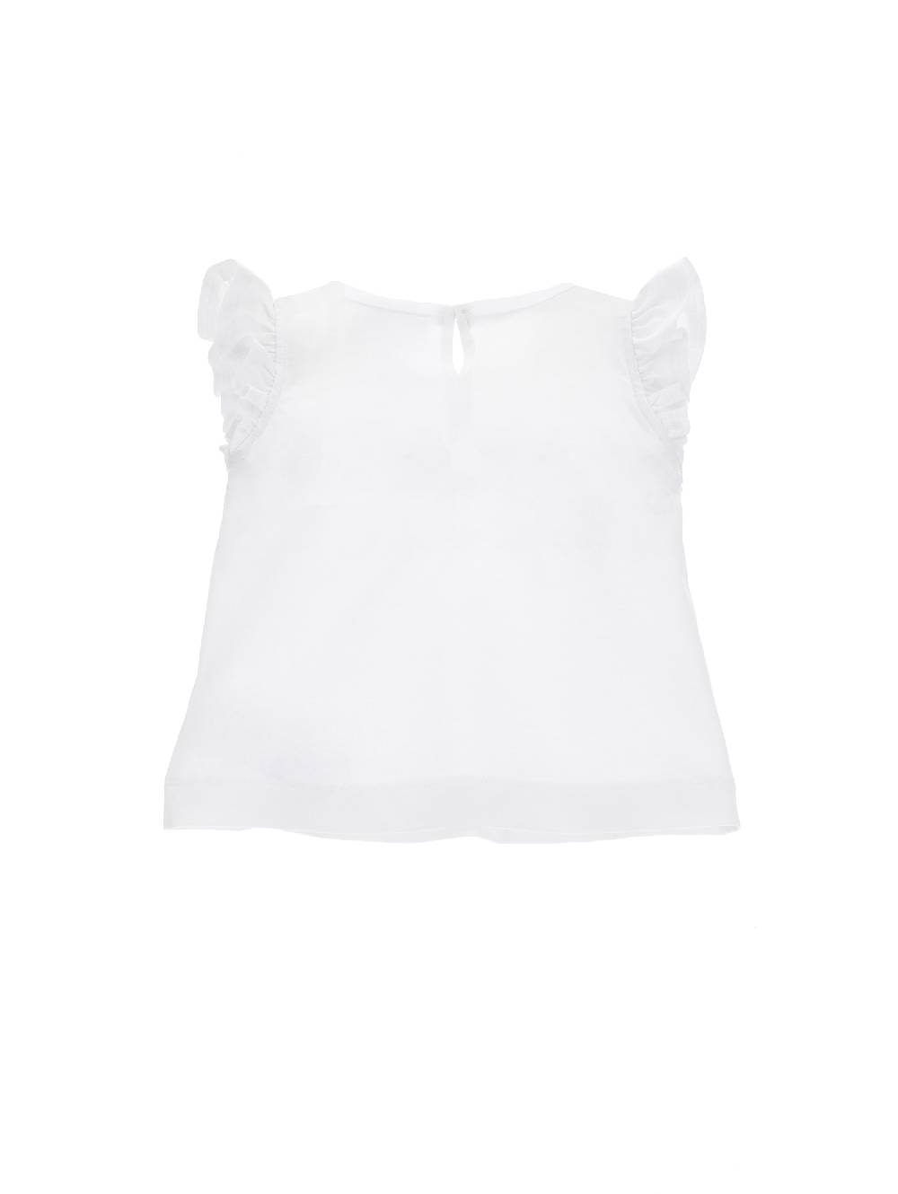 Monnalisa Canotta Jersey Maxilogomania