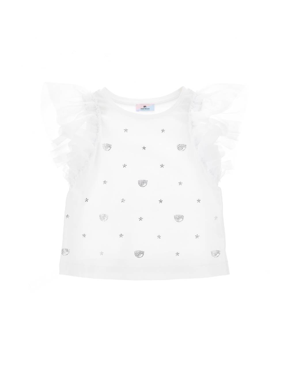 Monnalisa Canotta Logomania over all