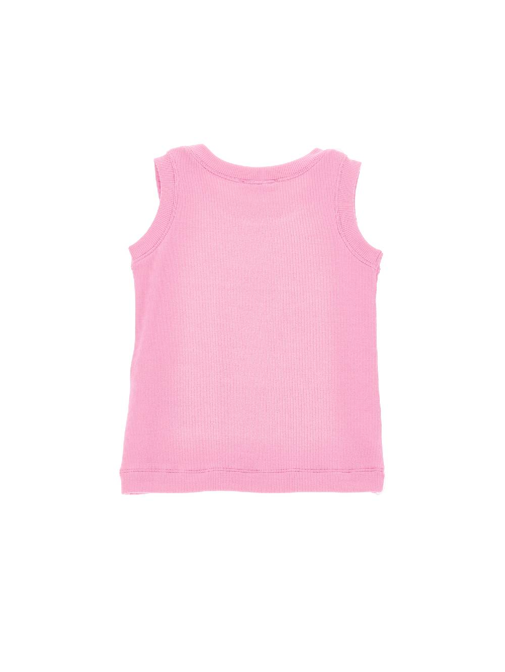 Monnalisa Canotta Viscosa A Costine