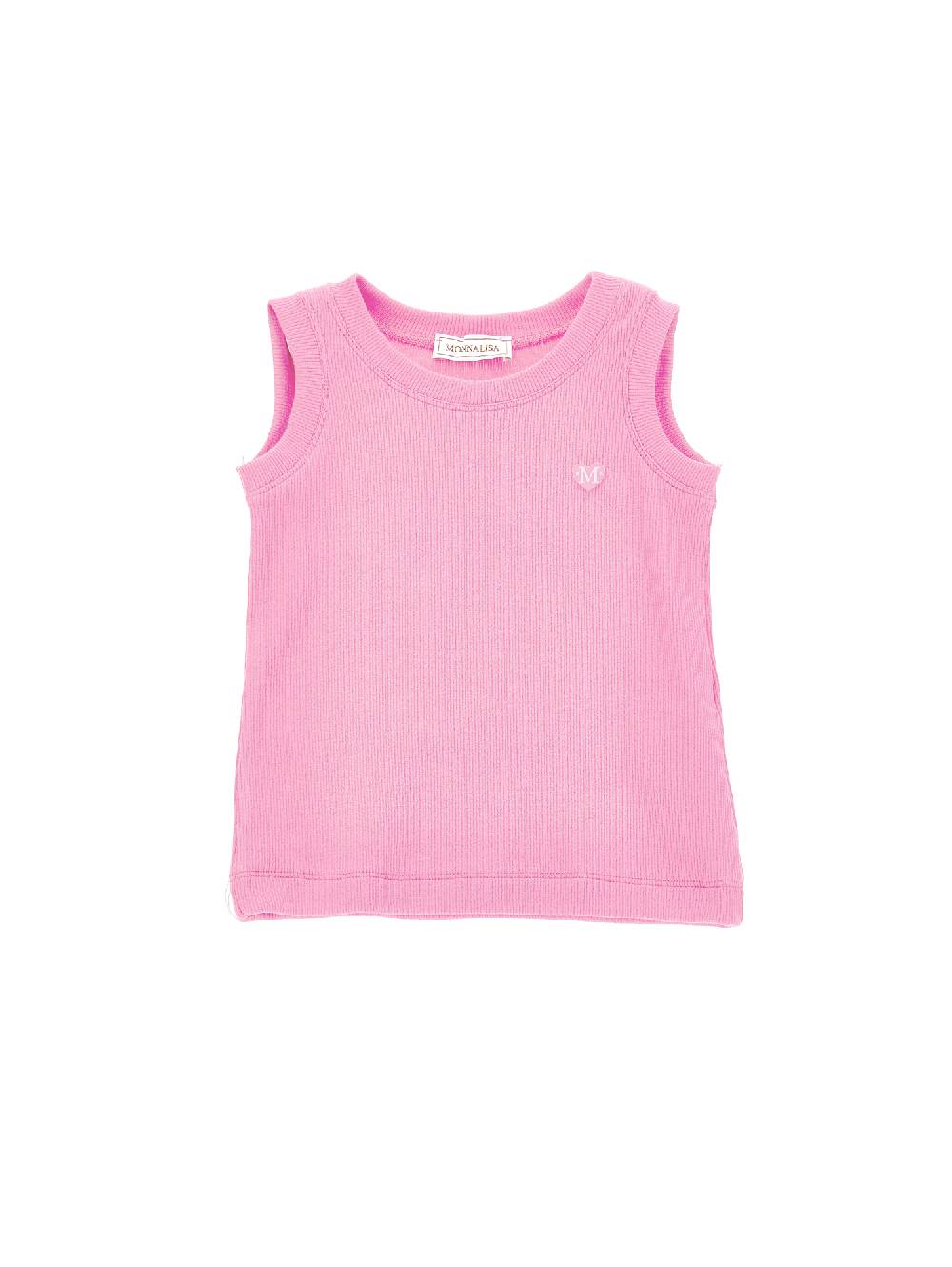 Monnalisa Canotta viscosa a costine