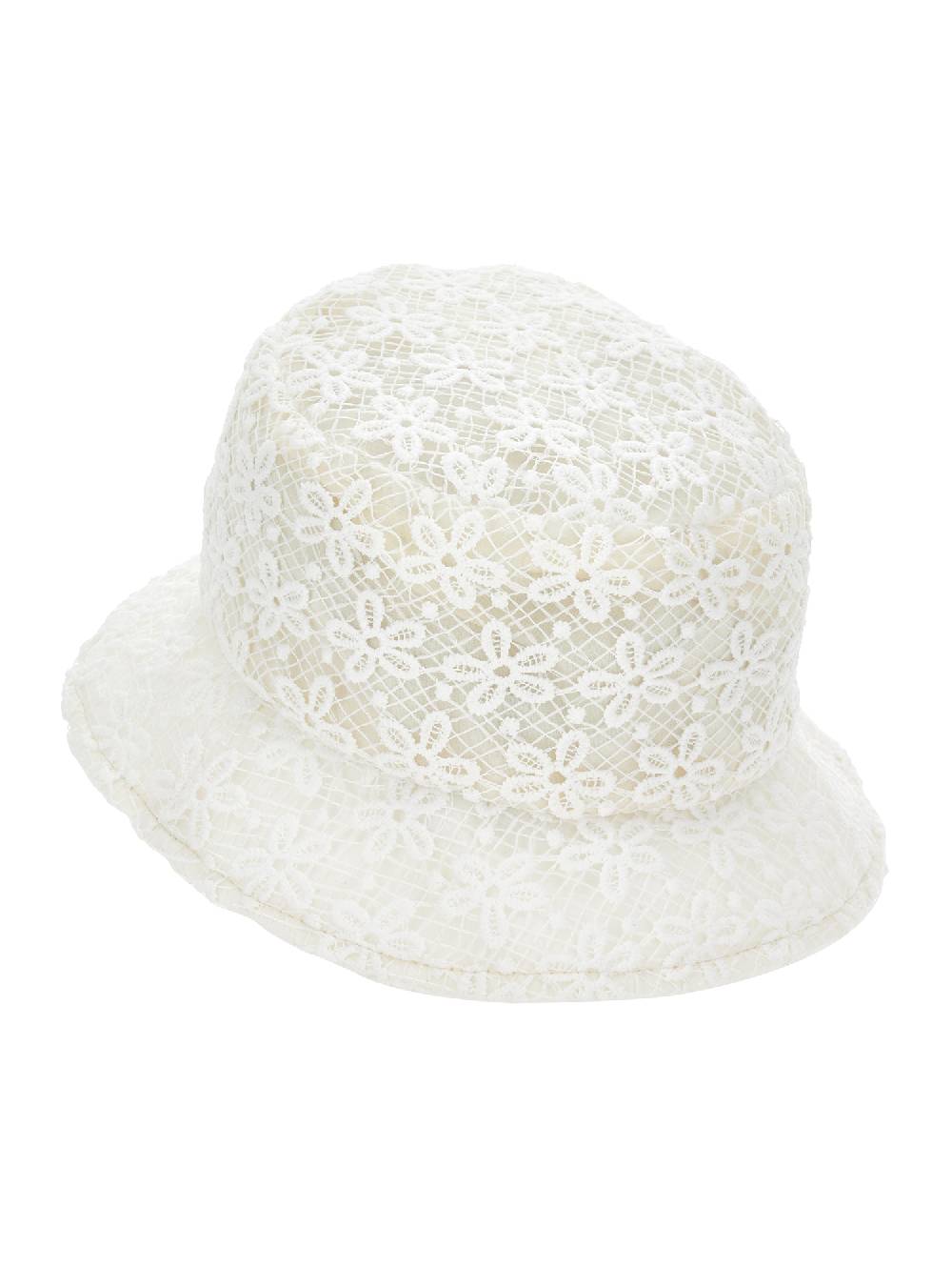 Monnalisa Cappellino Pizzo Macramé