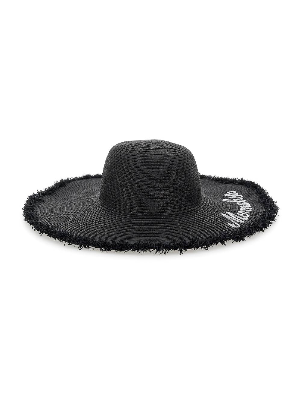 Monnalisa Cappello paglia righe ricamato