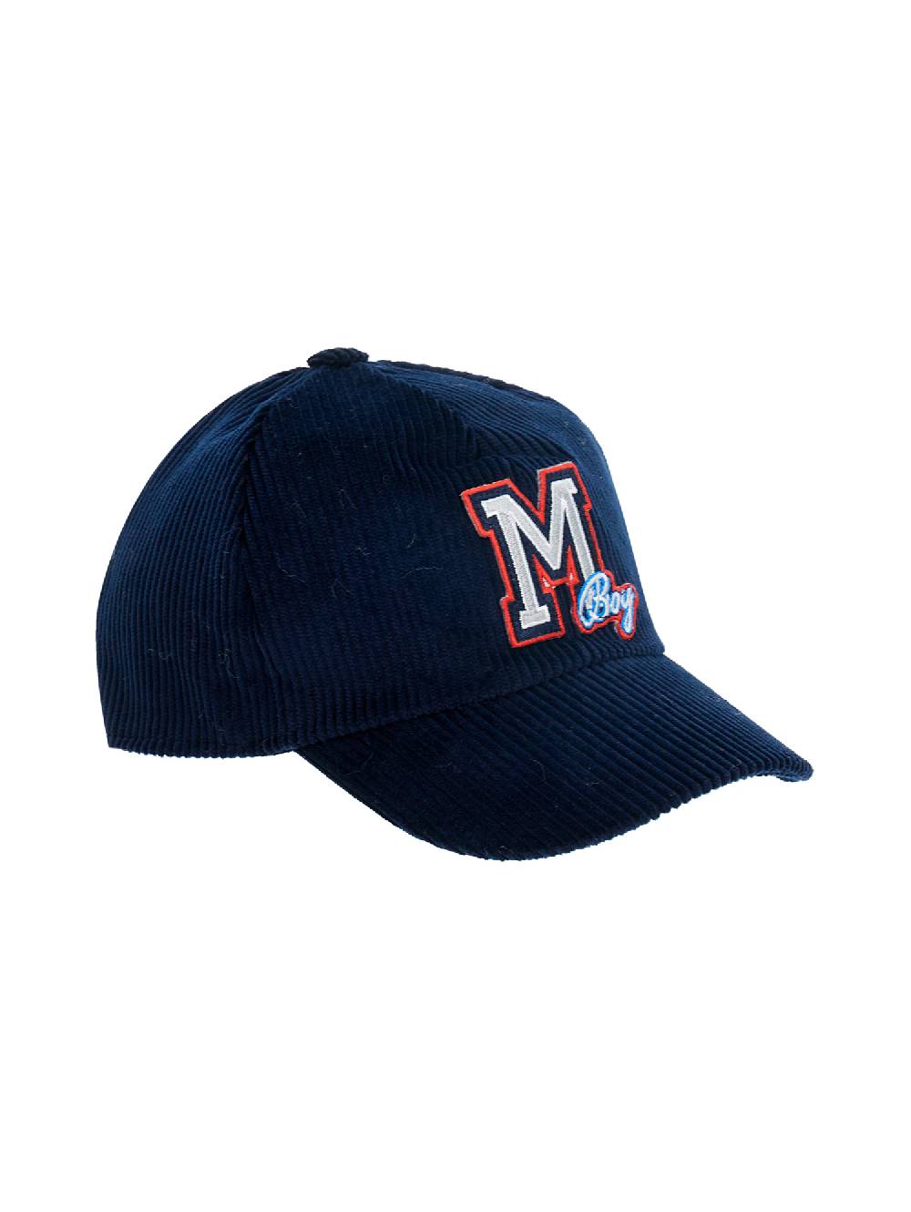 Monnalisa Cappello Velluto Modello Baseball