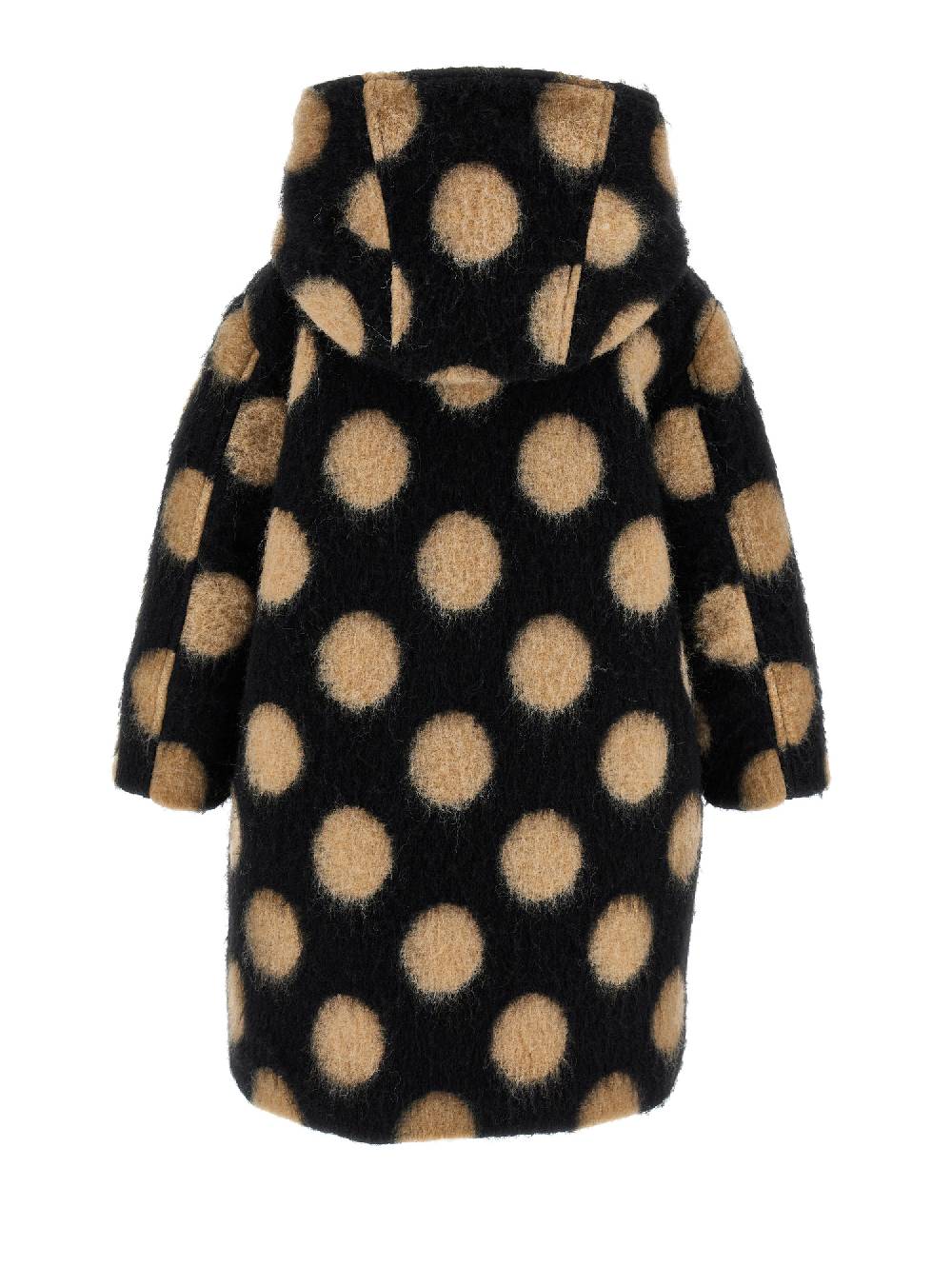 Monnalisa Cappotto Lana Cotta Pois