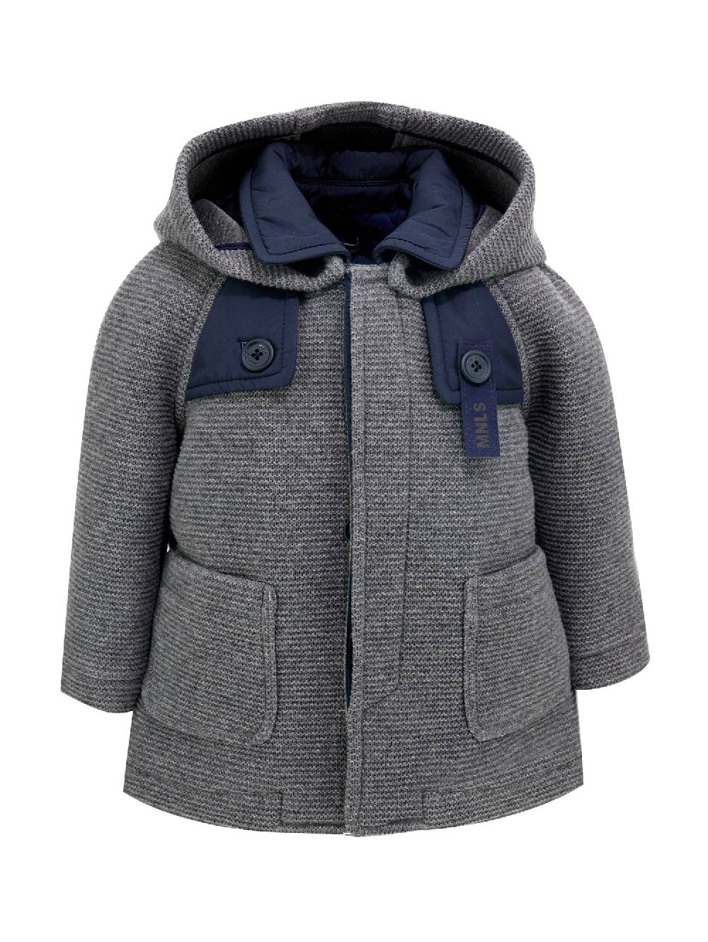 Monnalisa Cappotto maglia con cappuccio