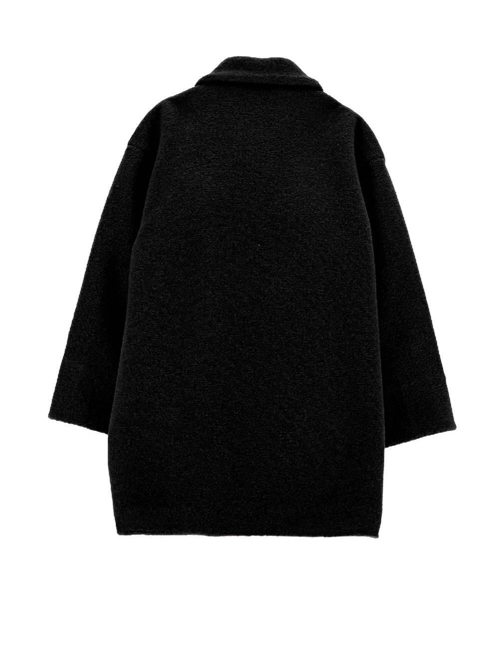 Monnalisa Cappotto Over Cuore Di Panno