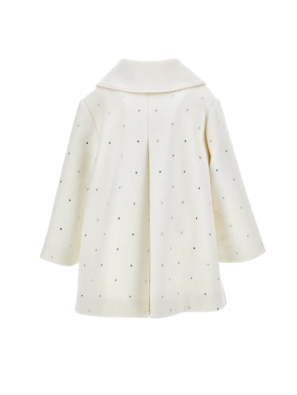 Monnalisa Cappotto Panno Con Strass