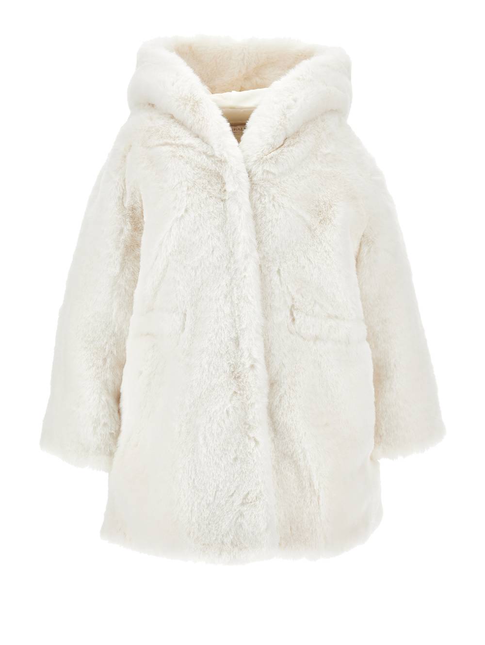 Monnalisa Cappotto peluche con cappuccio