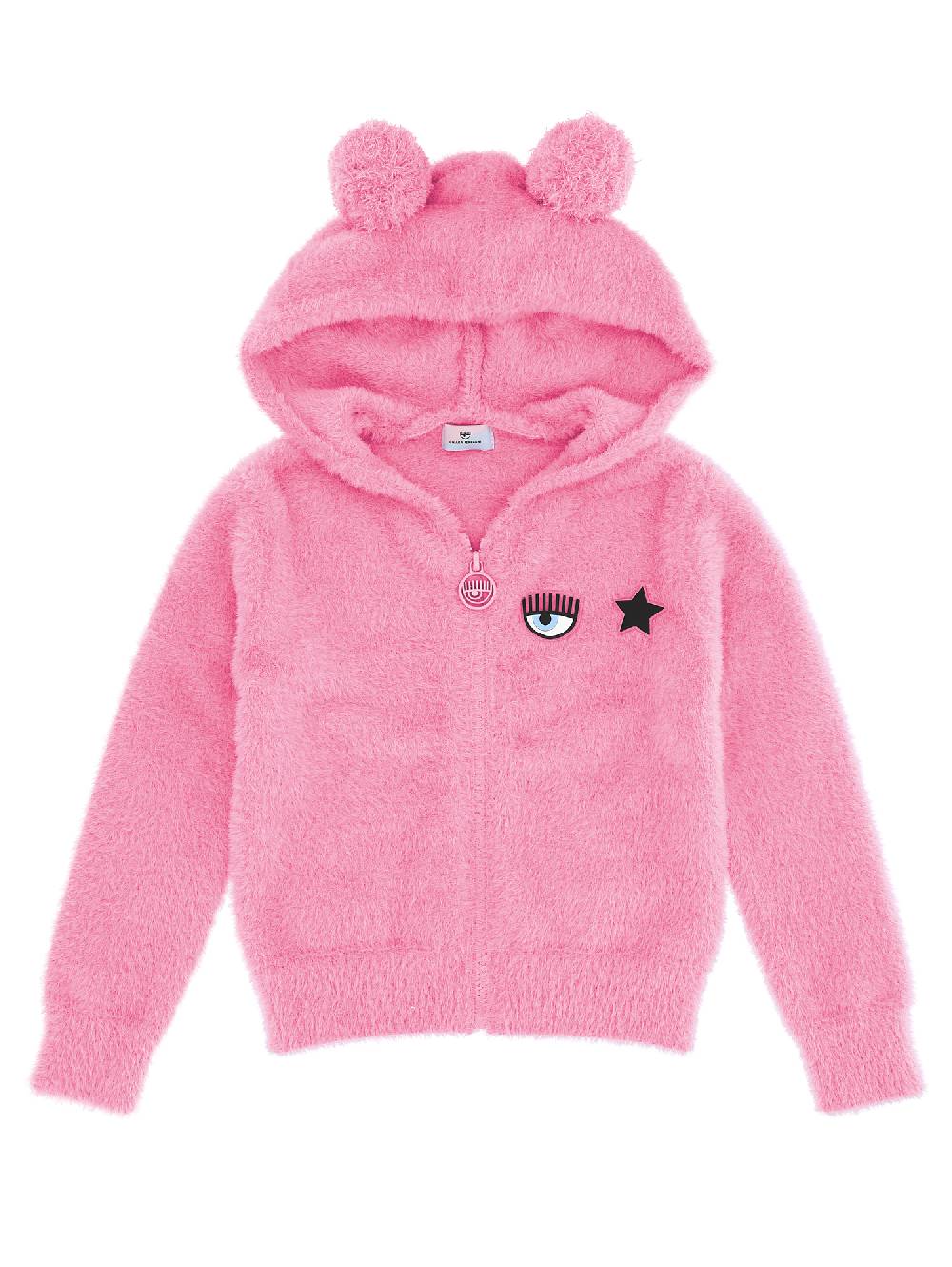 Monnalisa Cardigan con cappuccio Eyestar