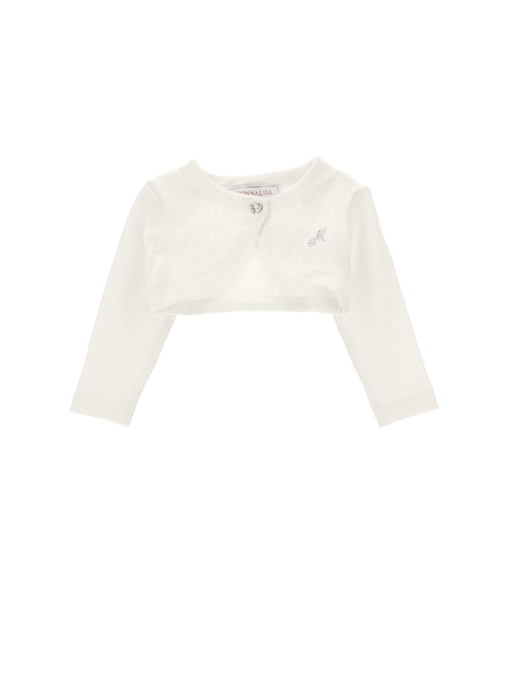 Monnalisa Cardigan cotone rasato