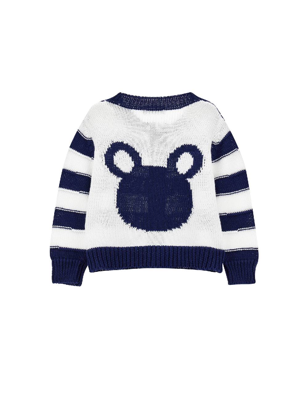 Monnalisa Cardigan Cotone Righe