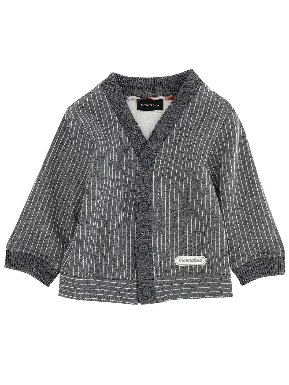 Monnalisa Cardigan gessato