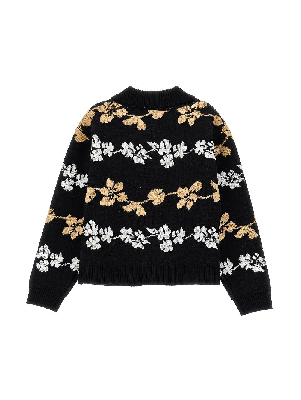 Monnalisa Cardigan Jacquard Con Colletto