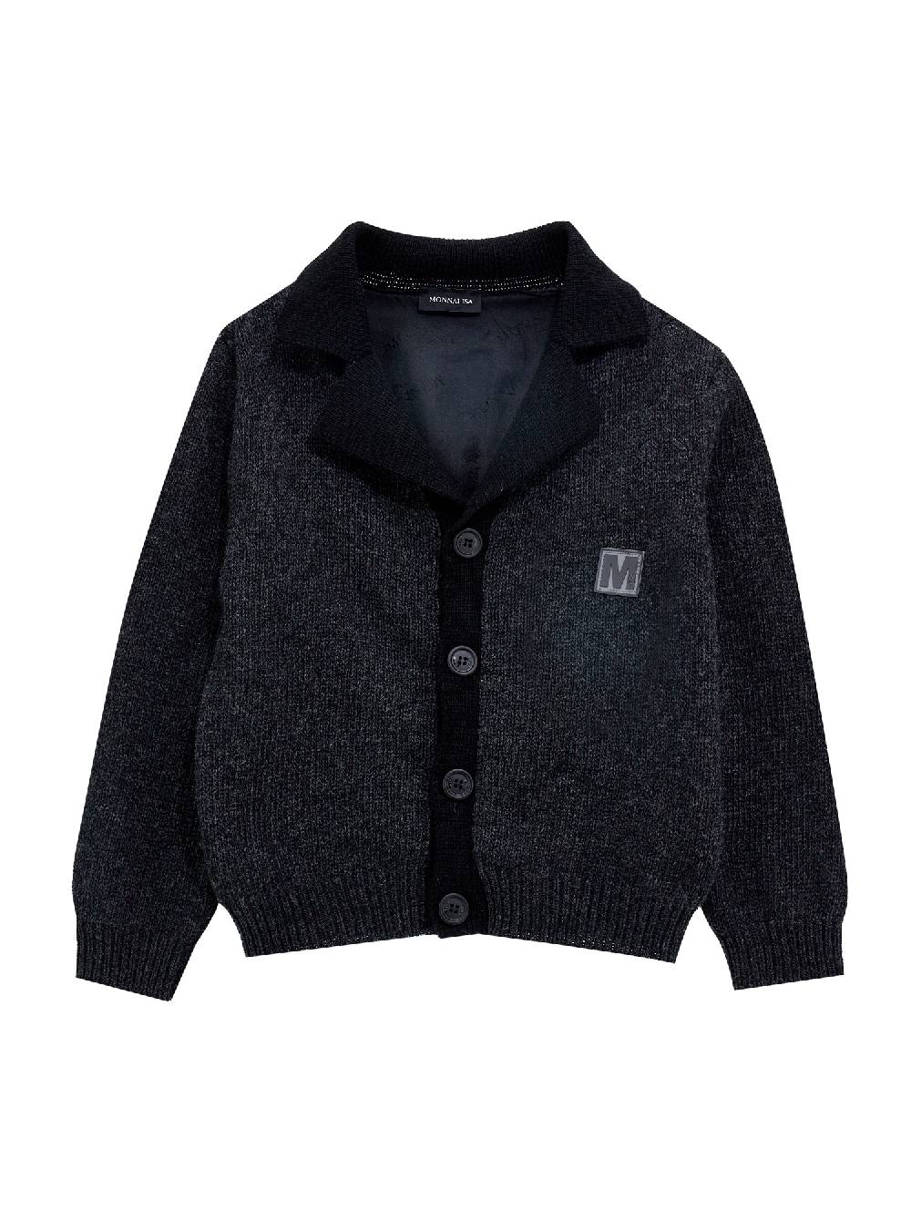 Monnalisa Cardigan lana merino Topolino