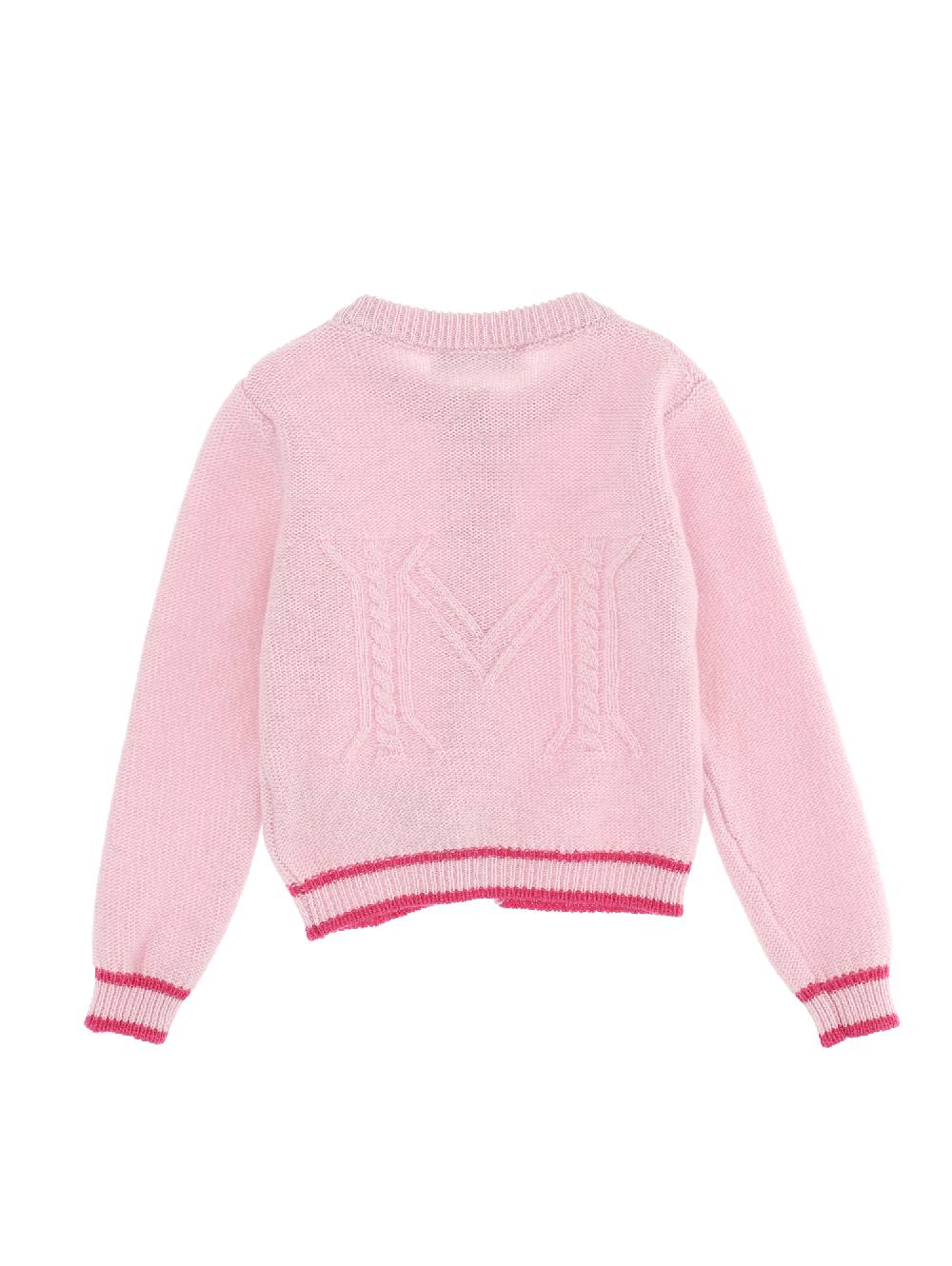 Monnalisa Cardigan Merino Logato