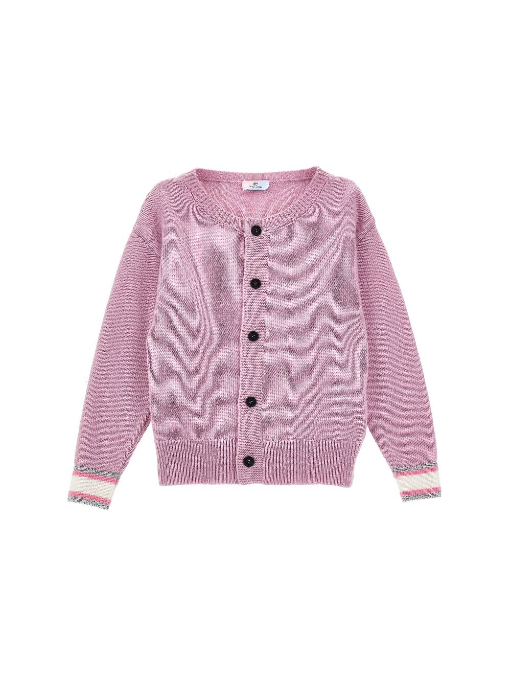 Monnalisa Cardigan misto cachemire CF Iconic Logo