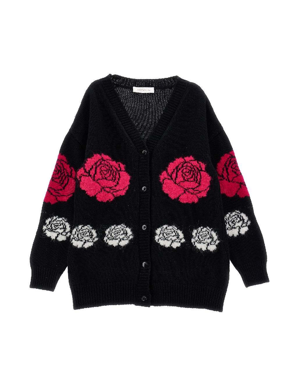 Monnalisa Cardigan supersoft a intarsio