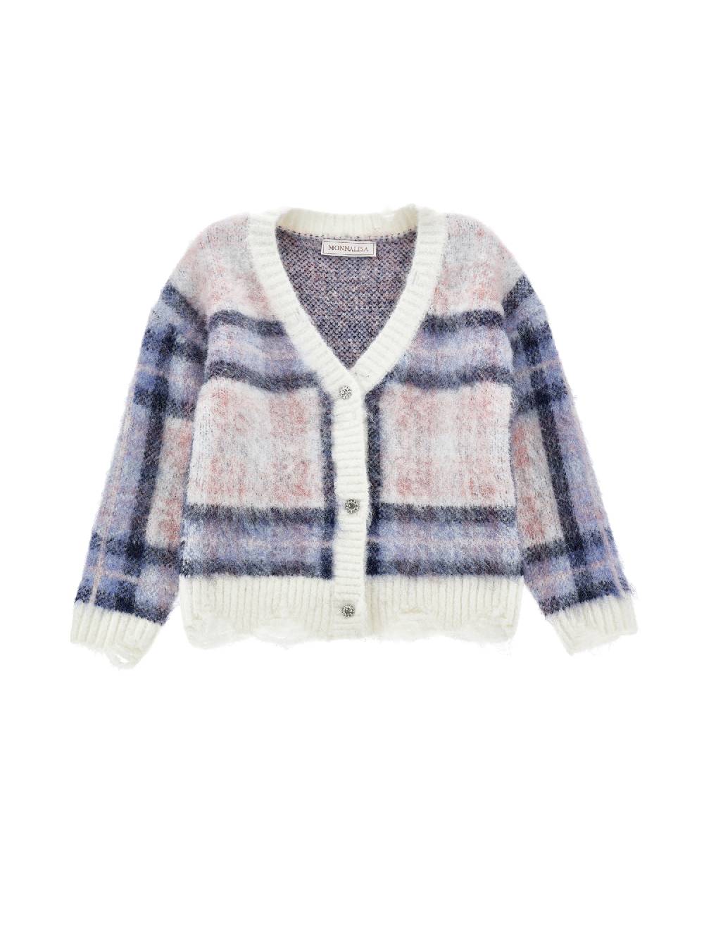 Monnalisa Cardigan tartan