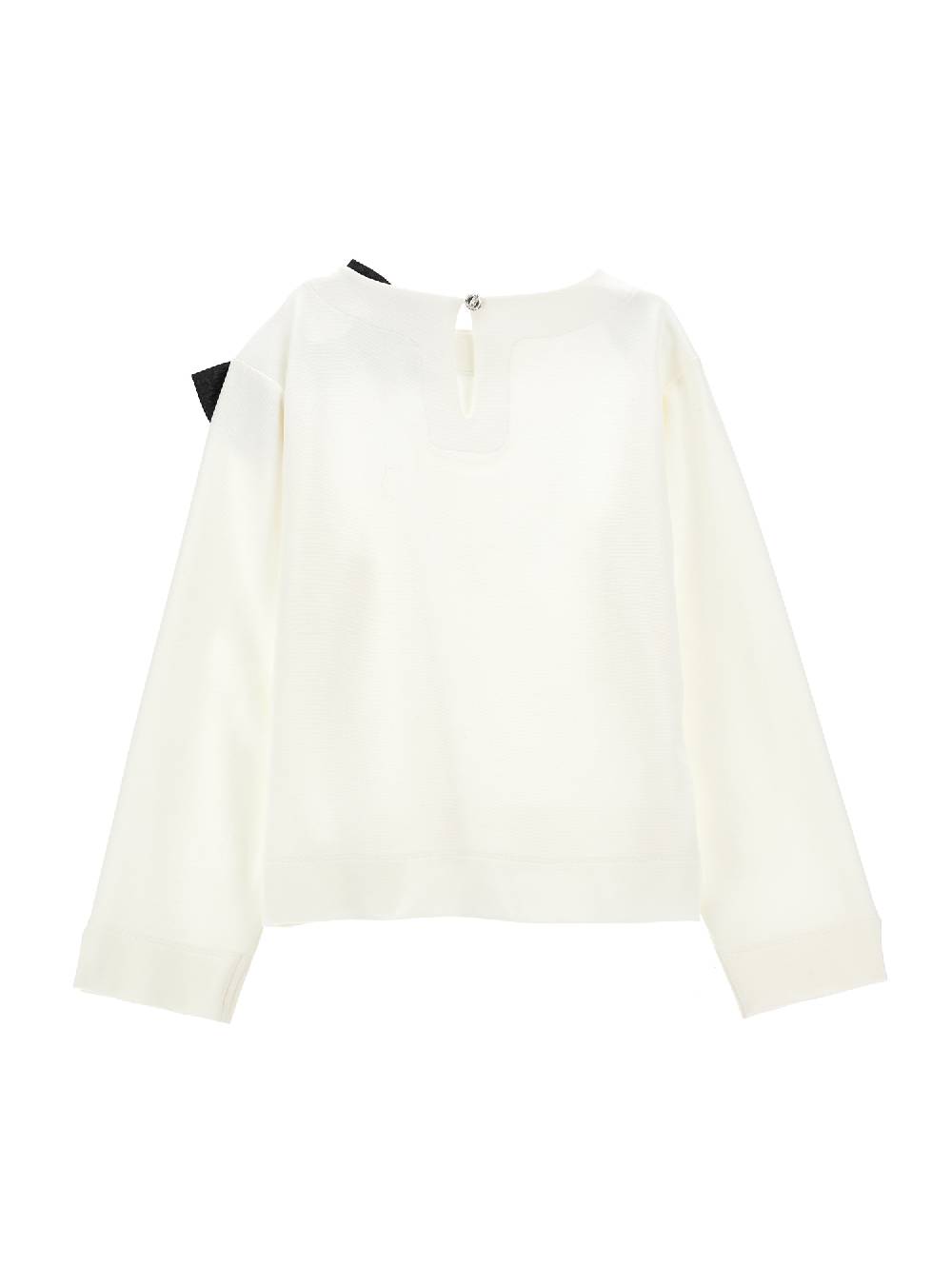 Monnalisa Casacca Con Fiocco Jacquard