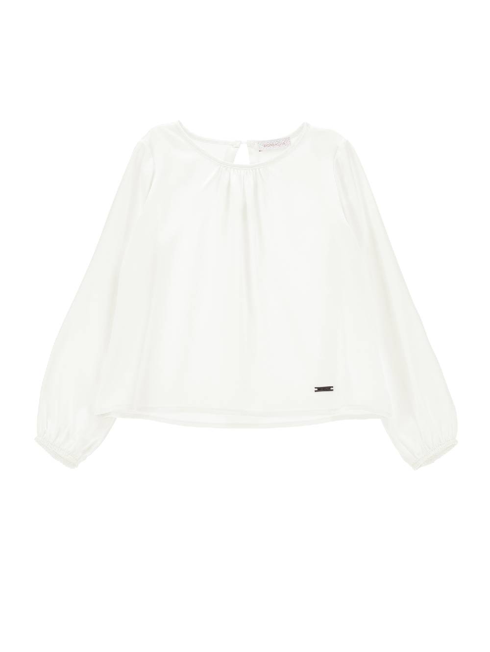 Monnalisa Casacca raso con spacchetti