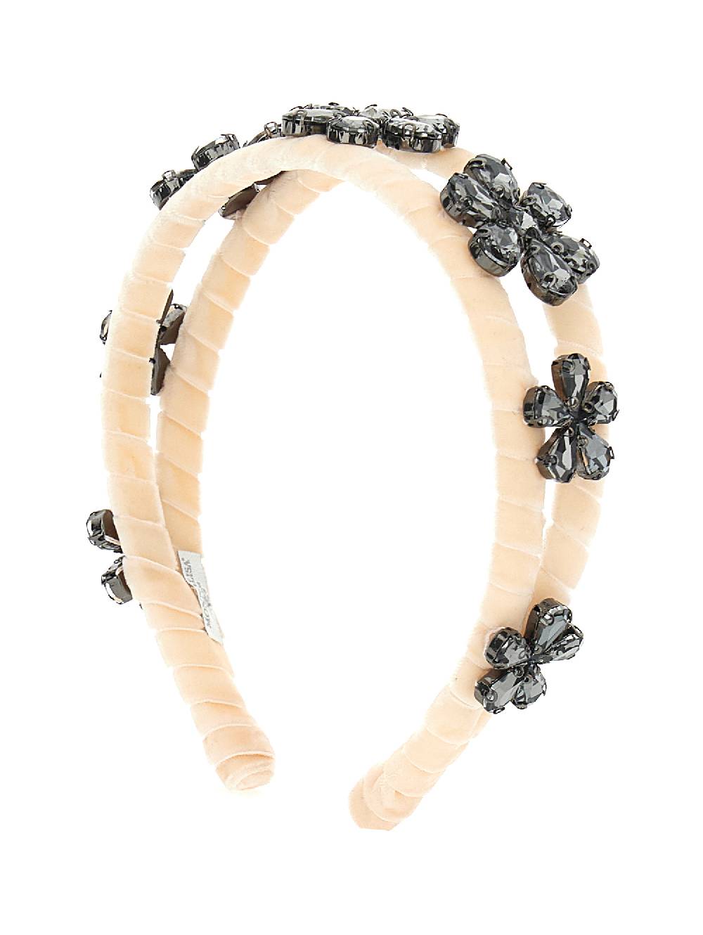 Monnalisa Cerchietto fiori strass