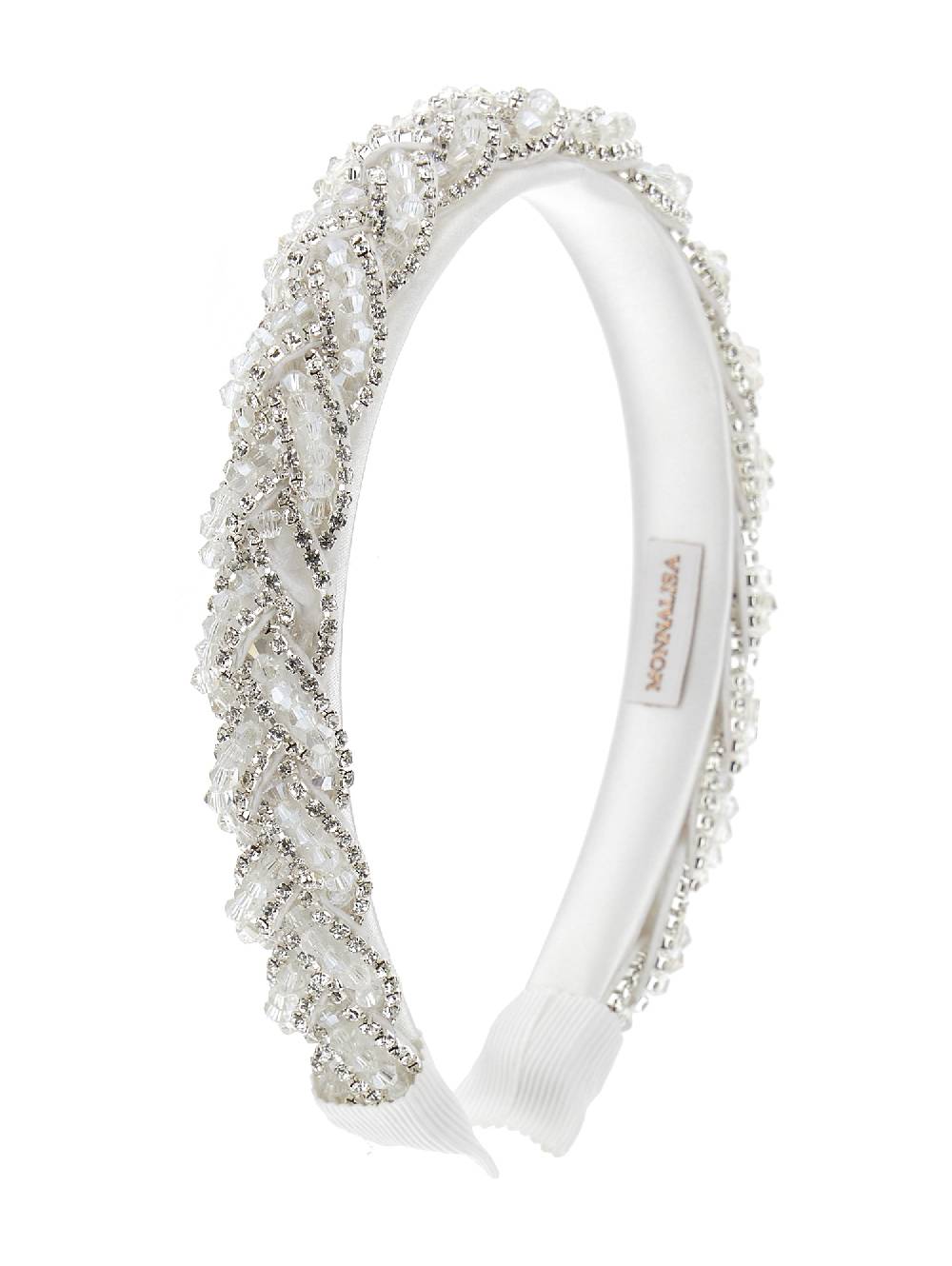 Monnalisa Cerchietto In Strass E Castoni