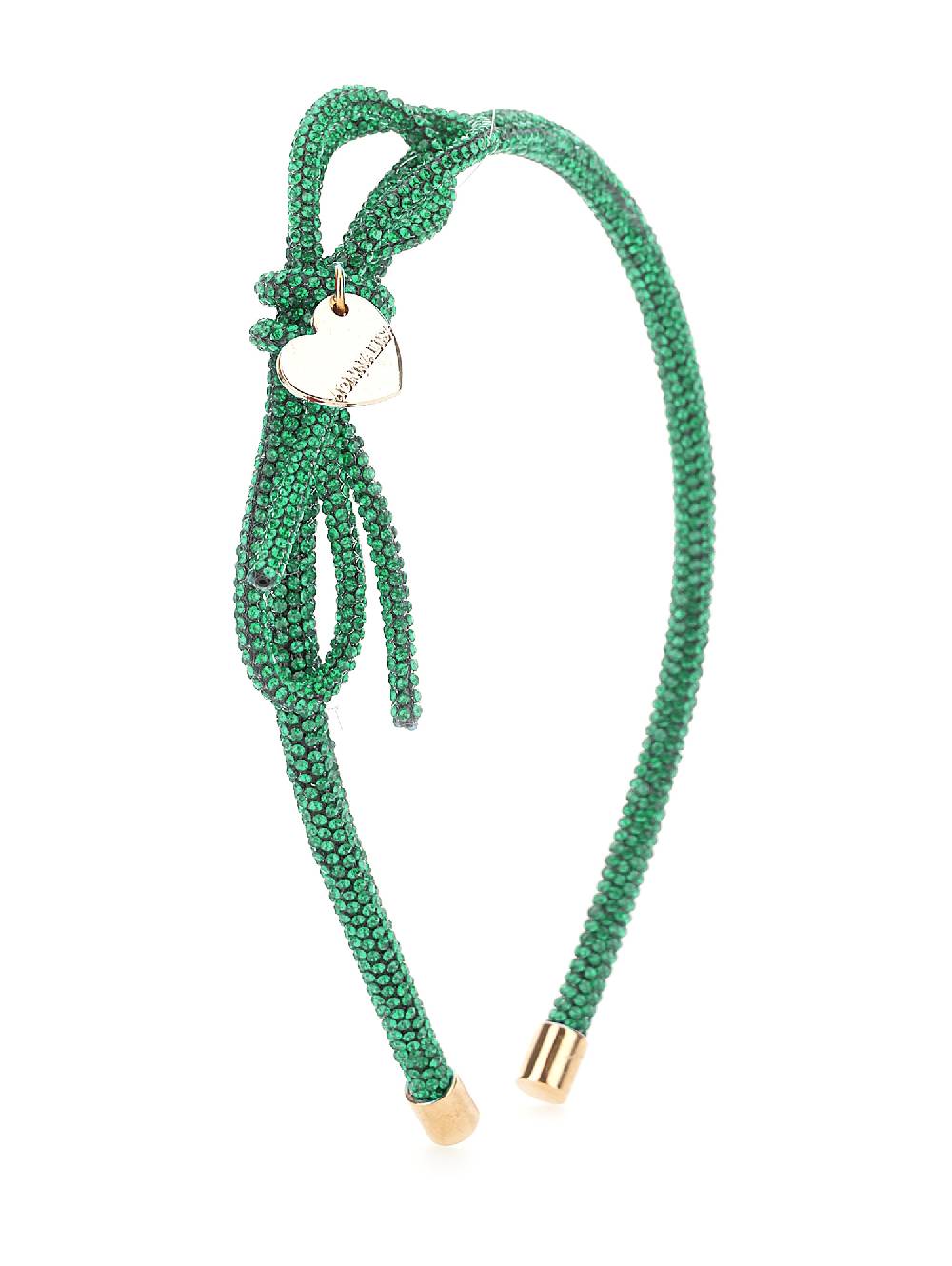 Monnalisa Cerchietto Maglia In Strass