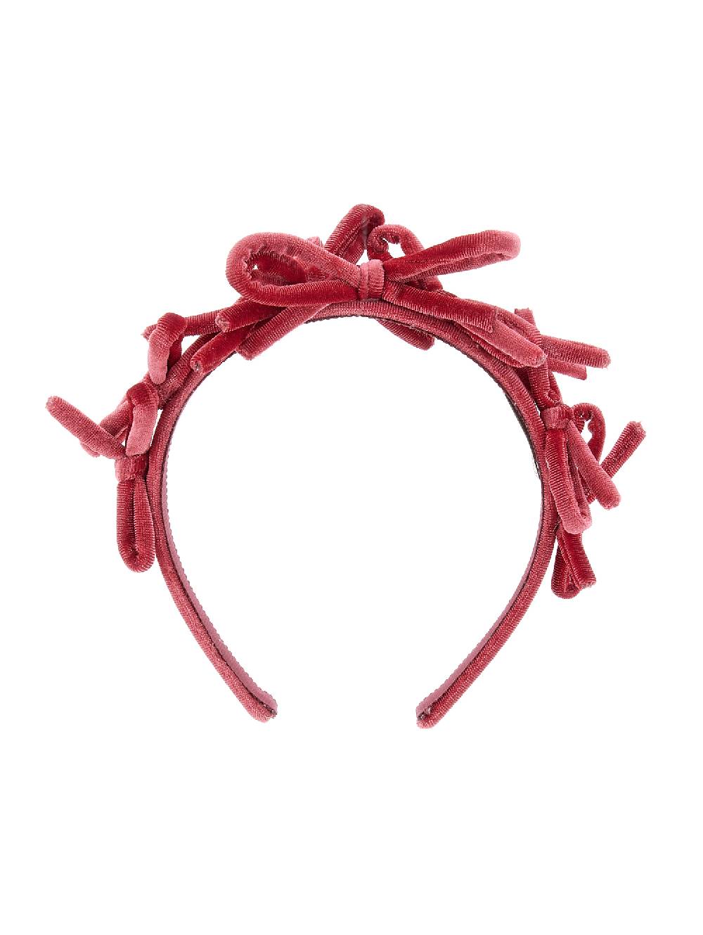 Monnalisa Cerchietto velluto con fiocchi