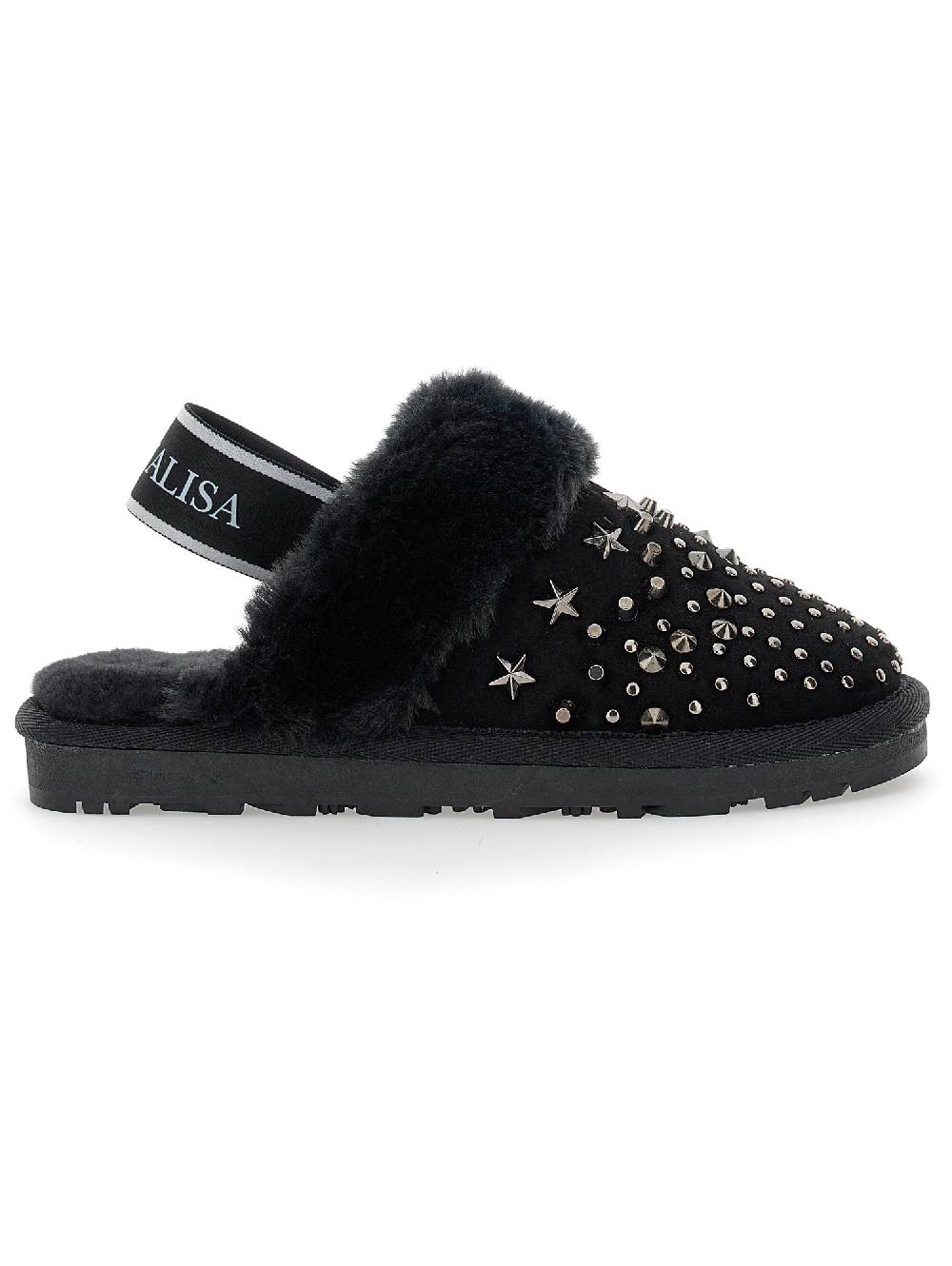 Monnalisa Clogs in crosta con borchie