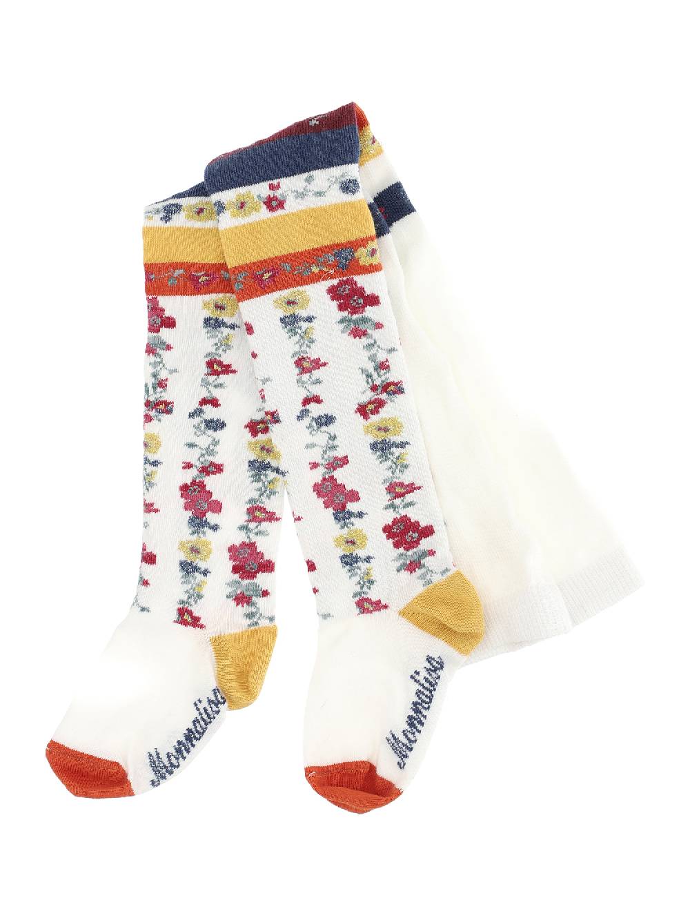 Monnalisa Collant righe caldo cotone